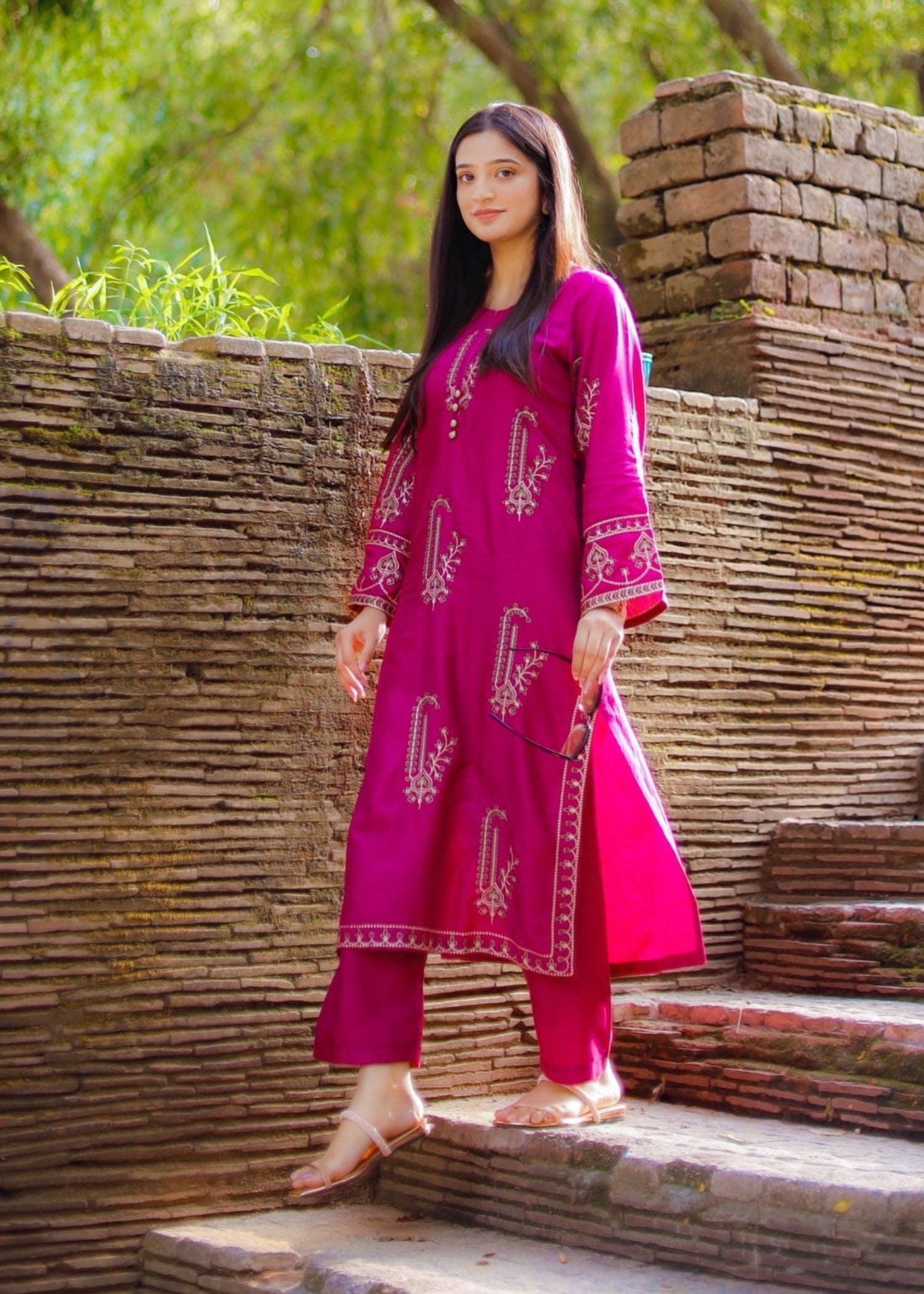 Bin Fatteh Fashion Amber Women 2pcs