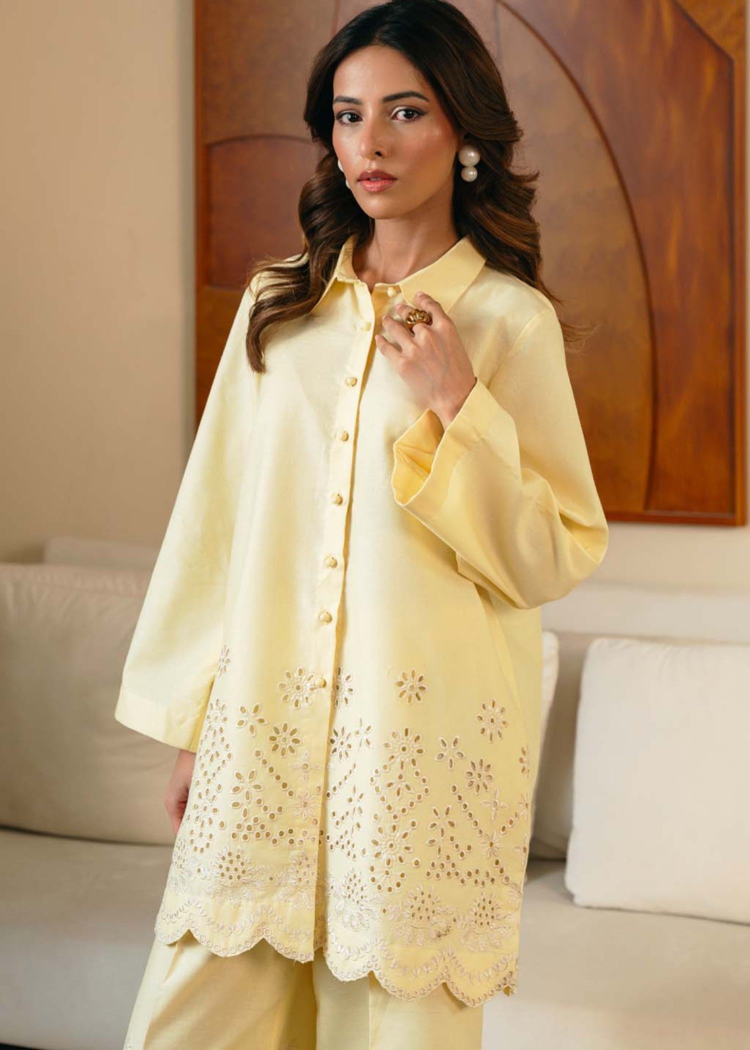 Neeshay SB 01 Yellow Women 2pcs