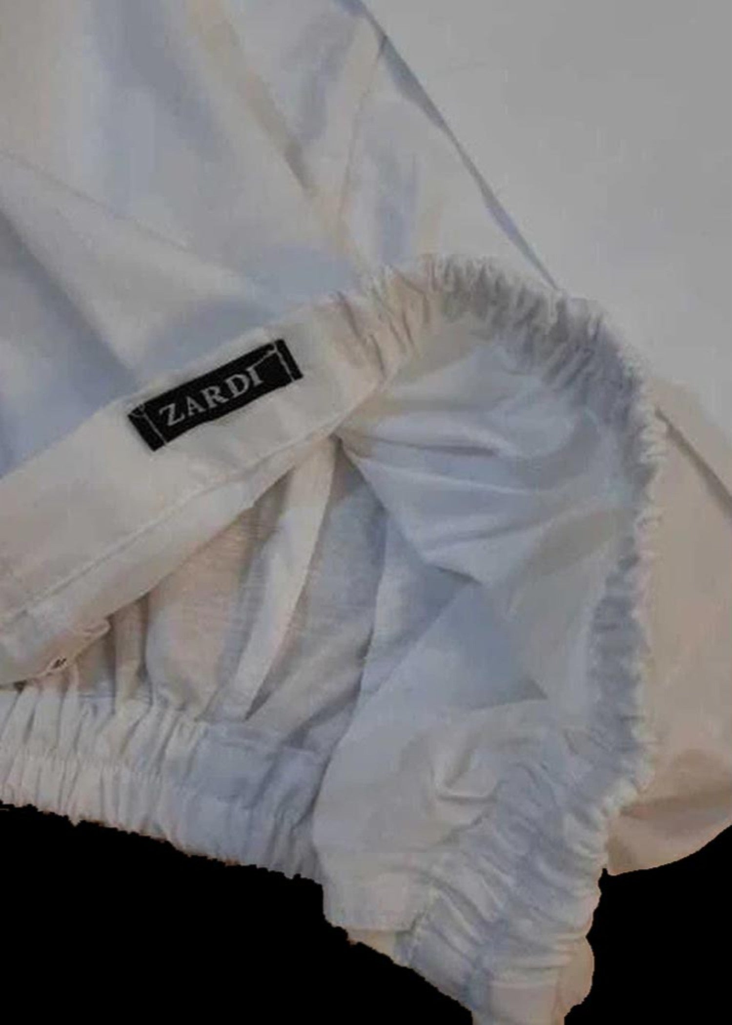 Zardi Women Cotton Trouser White ZT116 Women 1pcs