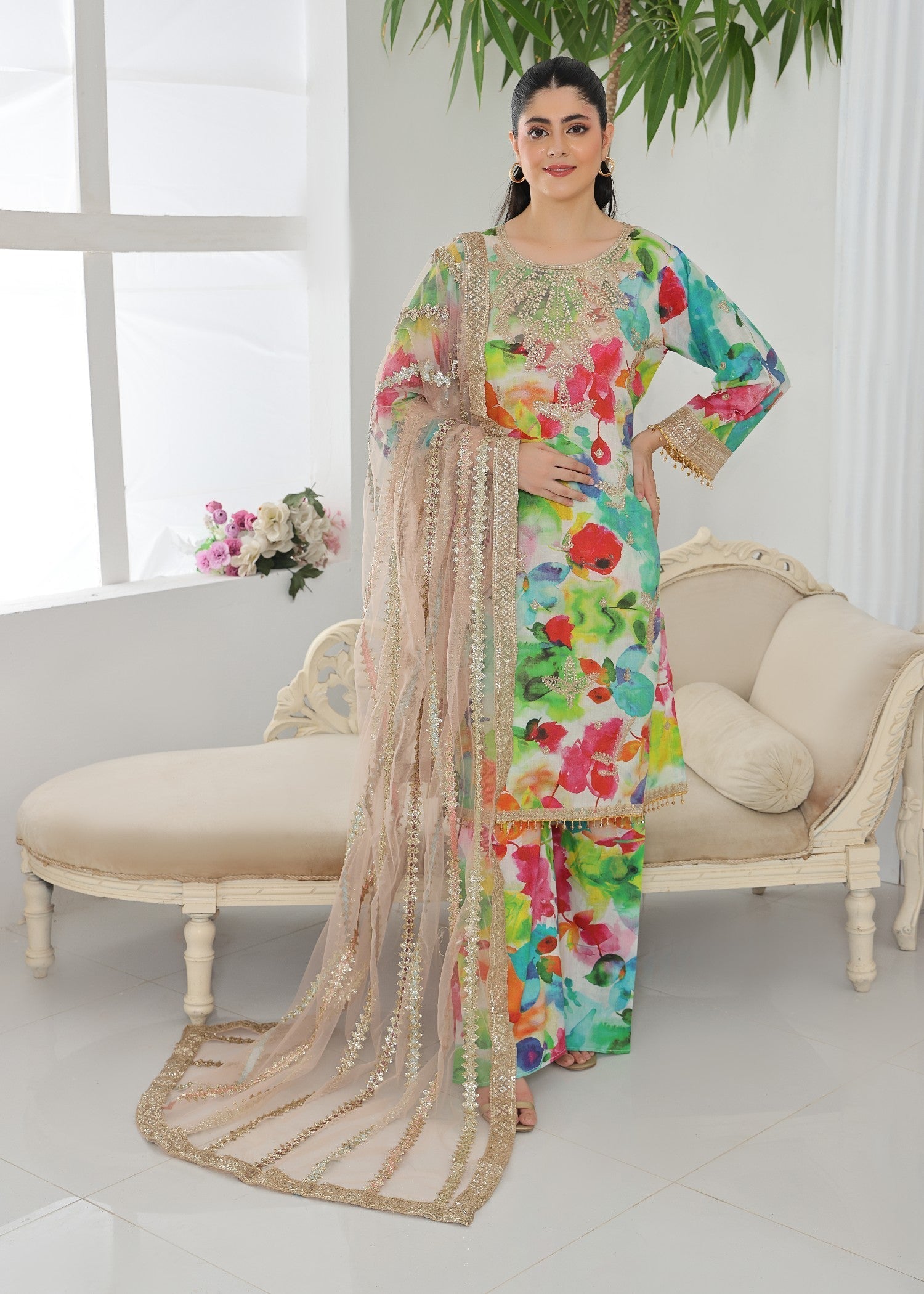 Polawn PD LAWN 25 405 | PRET LAWN COLLECTION Women 3pcs