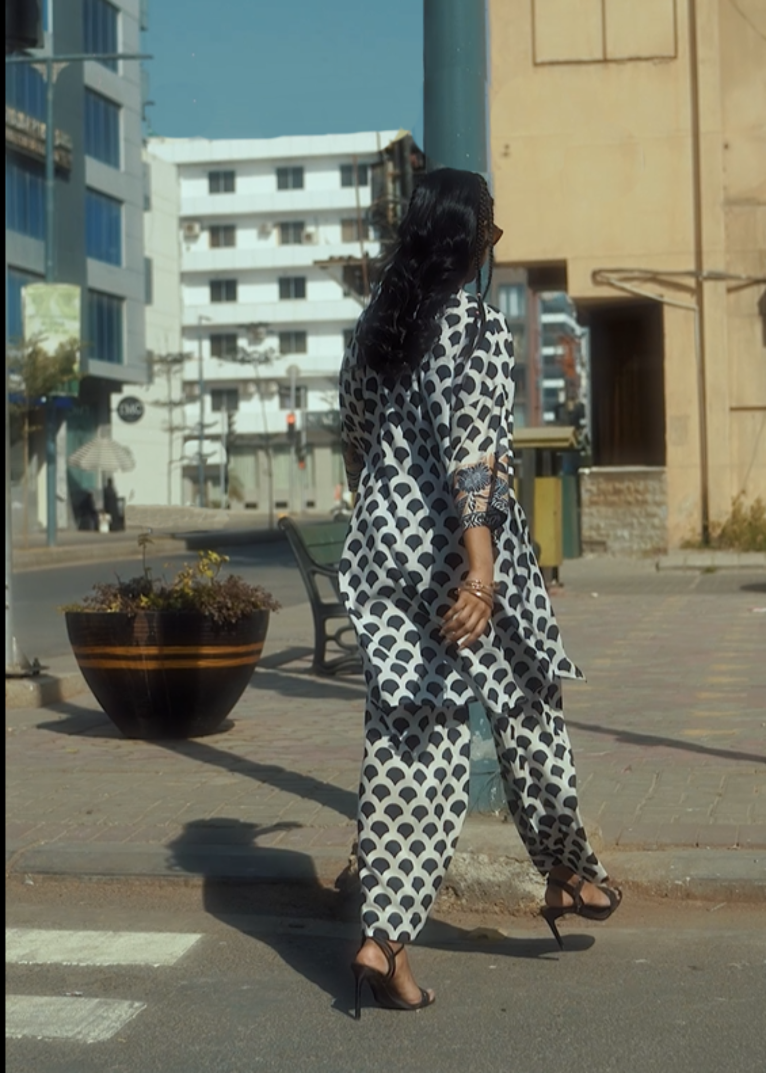 Kaanthaa Saffron Sunset Stitched () Women 2pcs