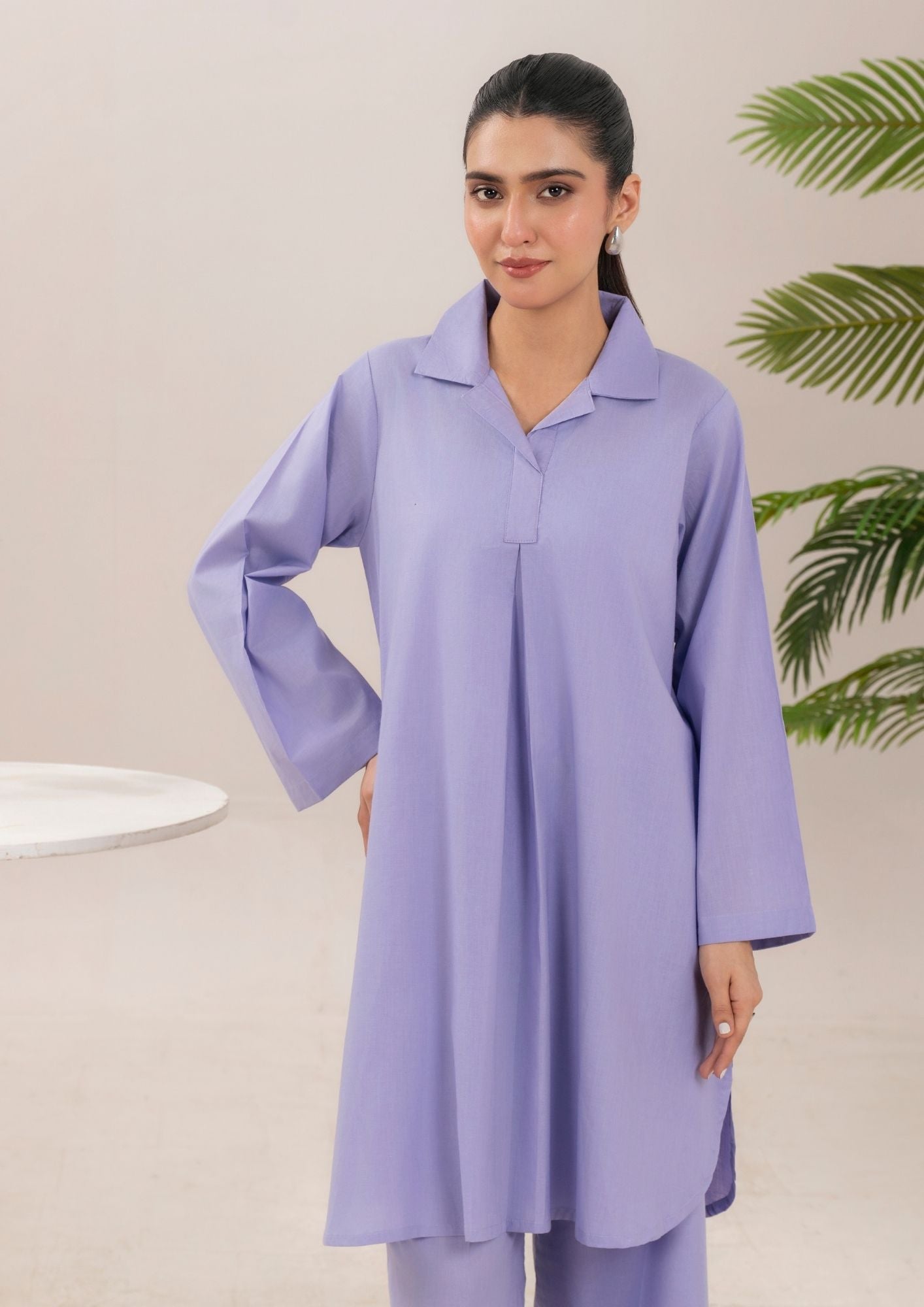 Yolo Pret Cotton Cord Set Rozana S25 0009 Women 2pcs