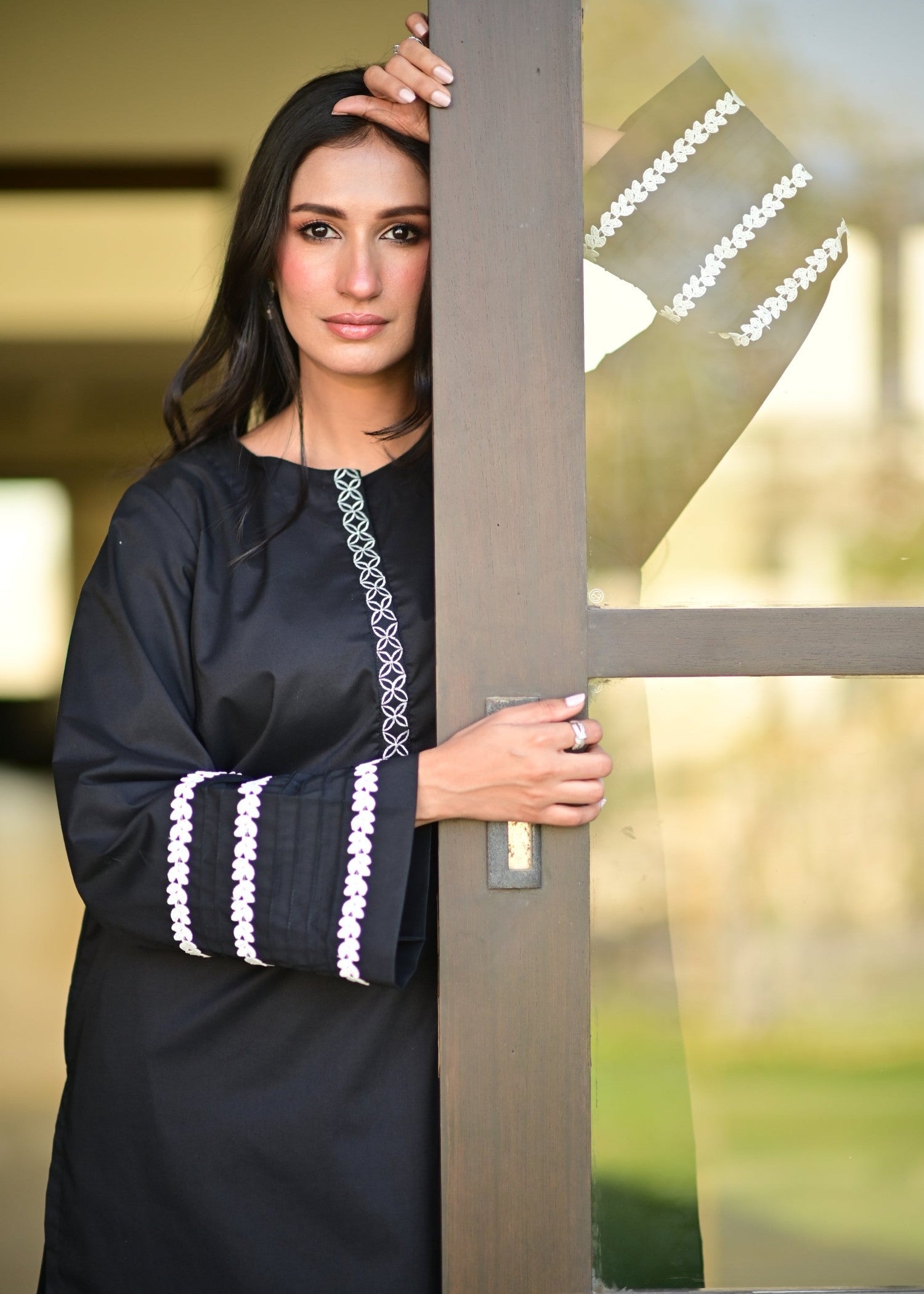 Saifron Maria Black Women 2pcs