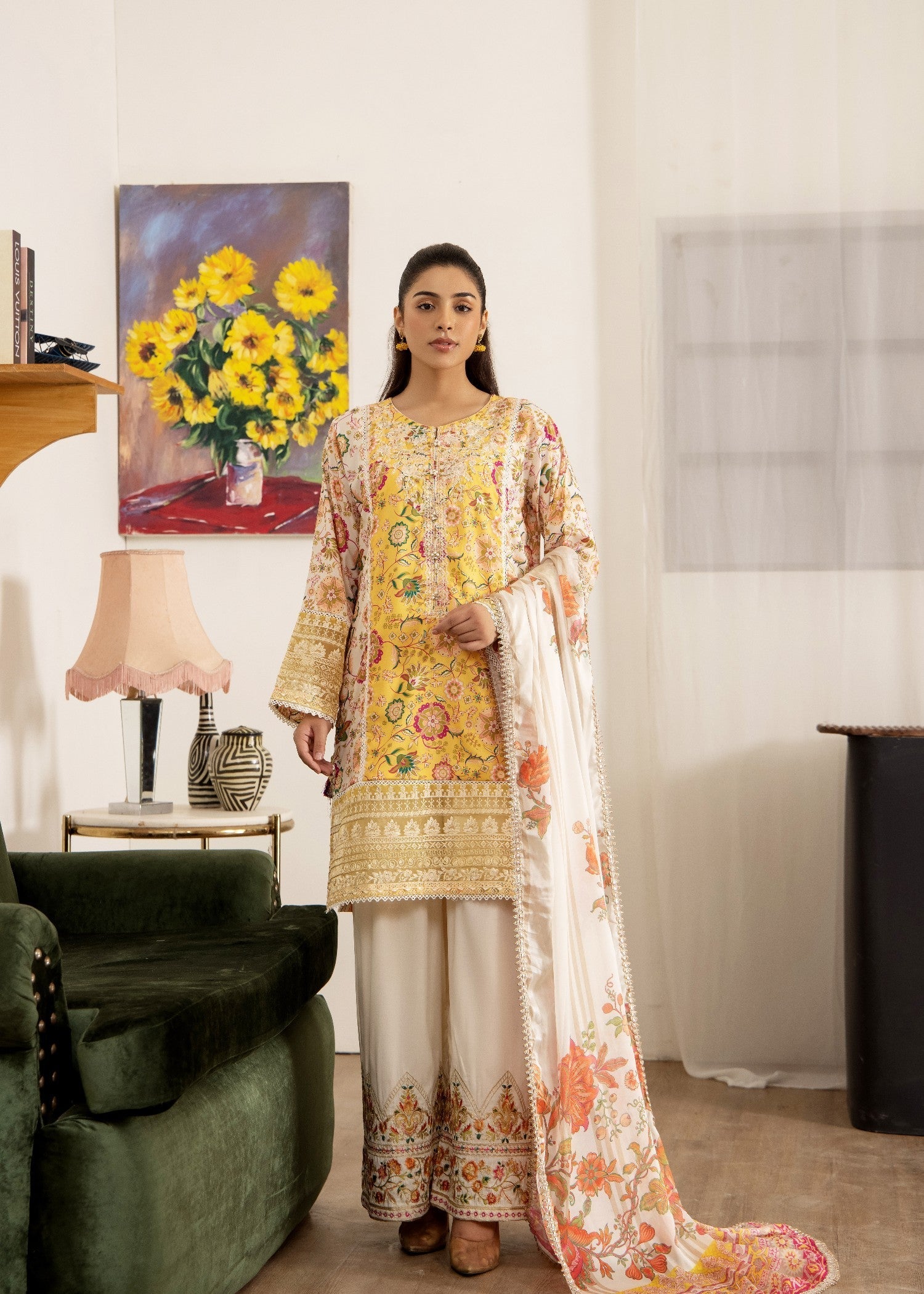 Khubsurat 4307 KH ST Printed Women 3pcs