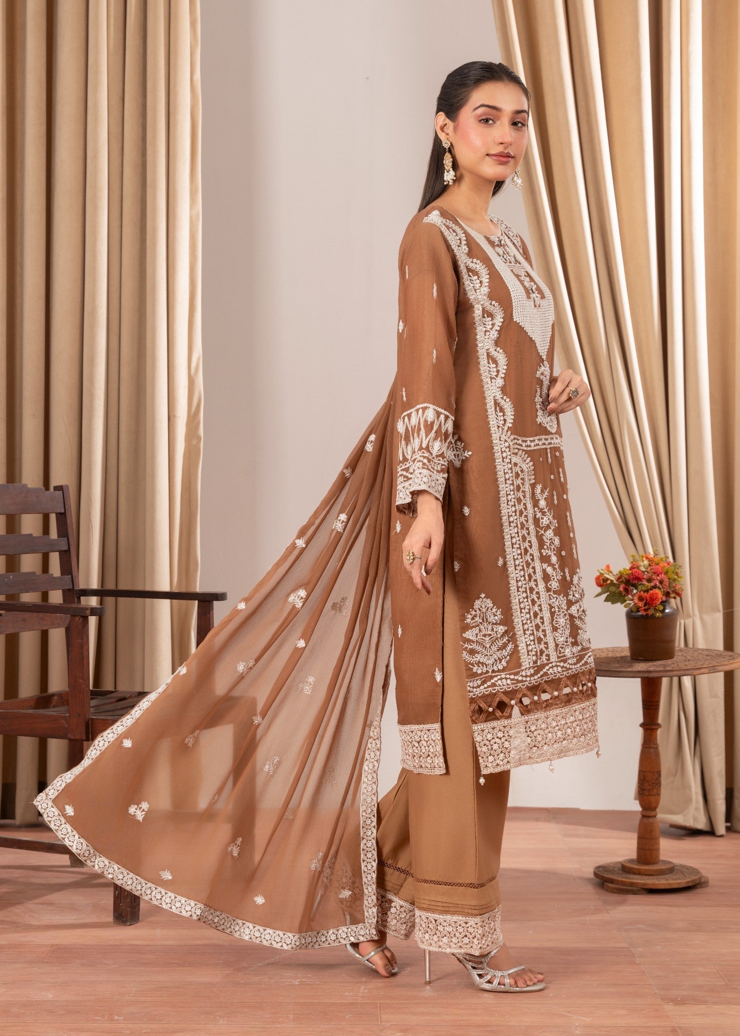 Four Season Boutique MEERAL BROWN Women 3pcs