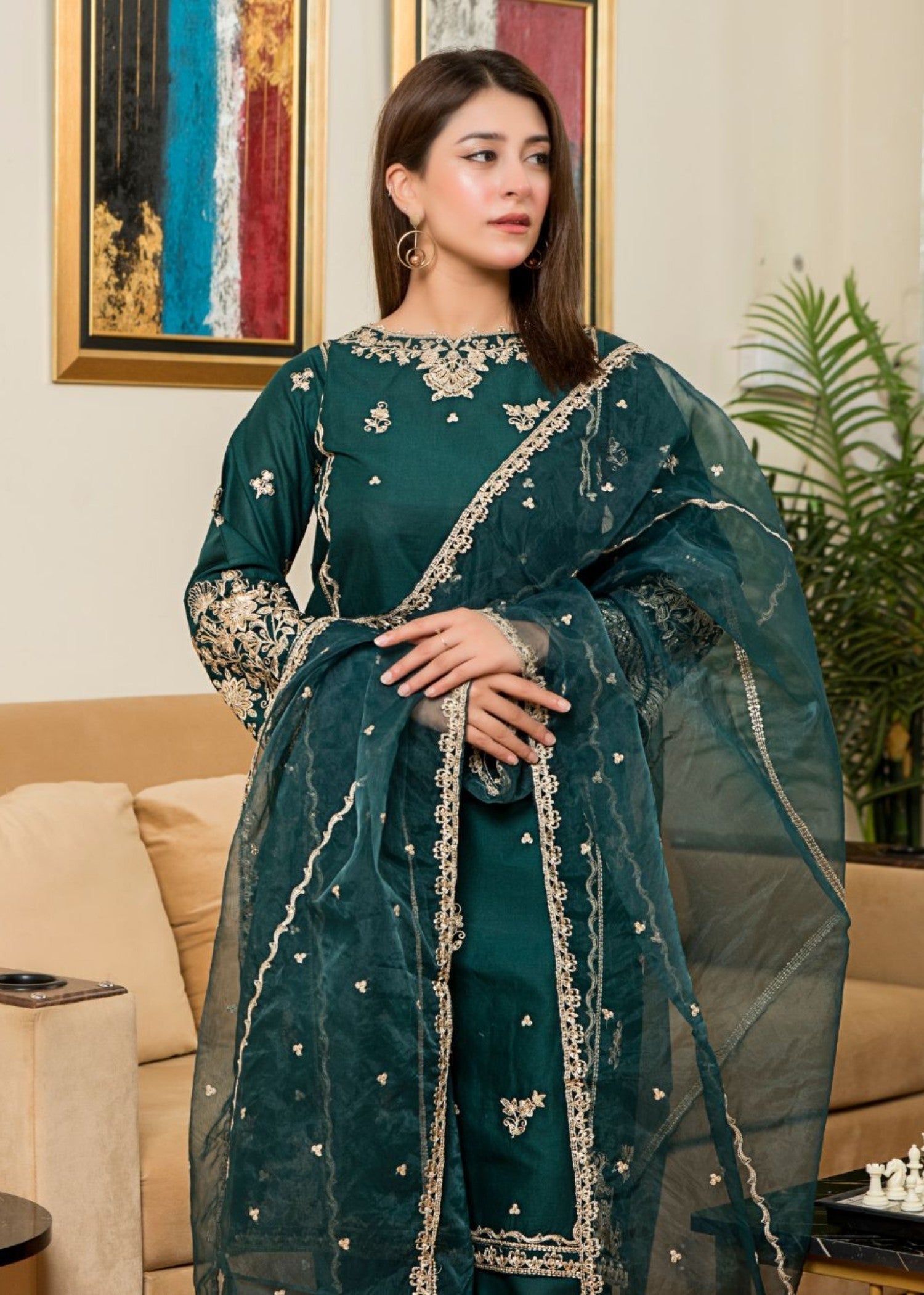 Alfatah Pret Embroidered Lawn ZAUQ S25 0020 Women 3pcs