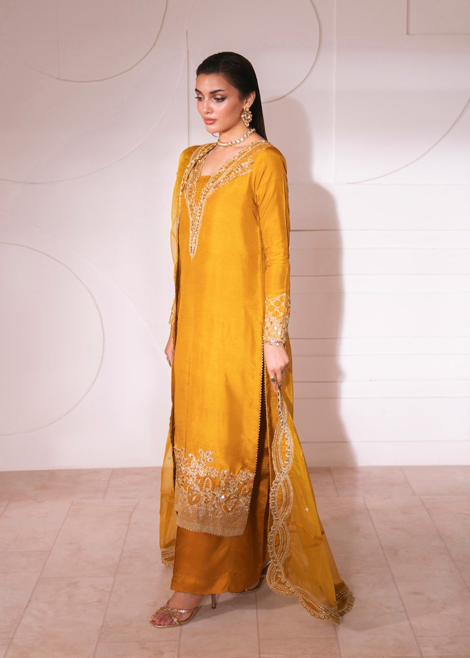 Neeshay SOLARE (MUSTARD) Women 3pcs