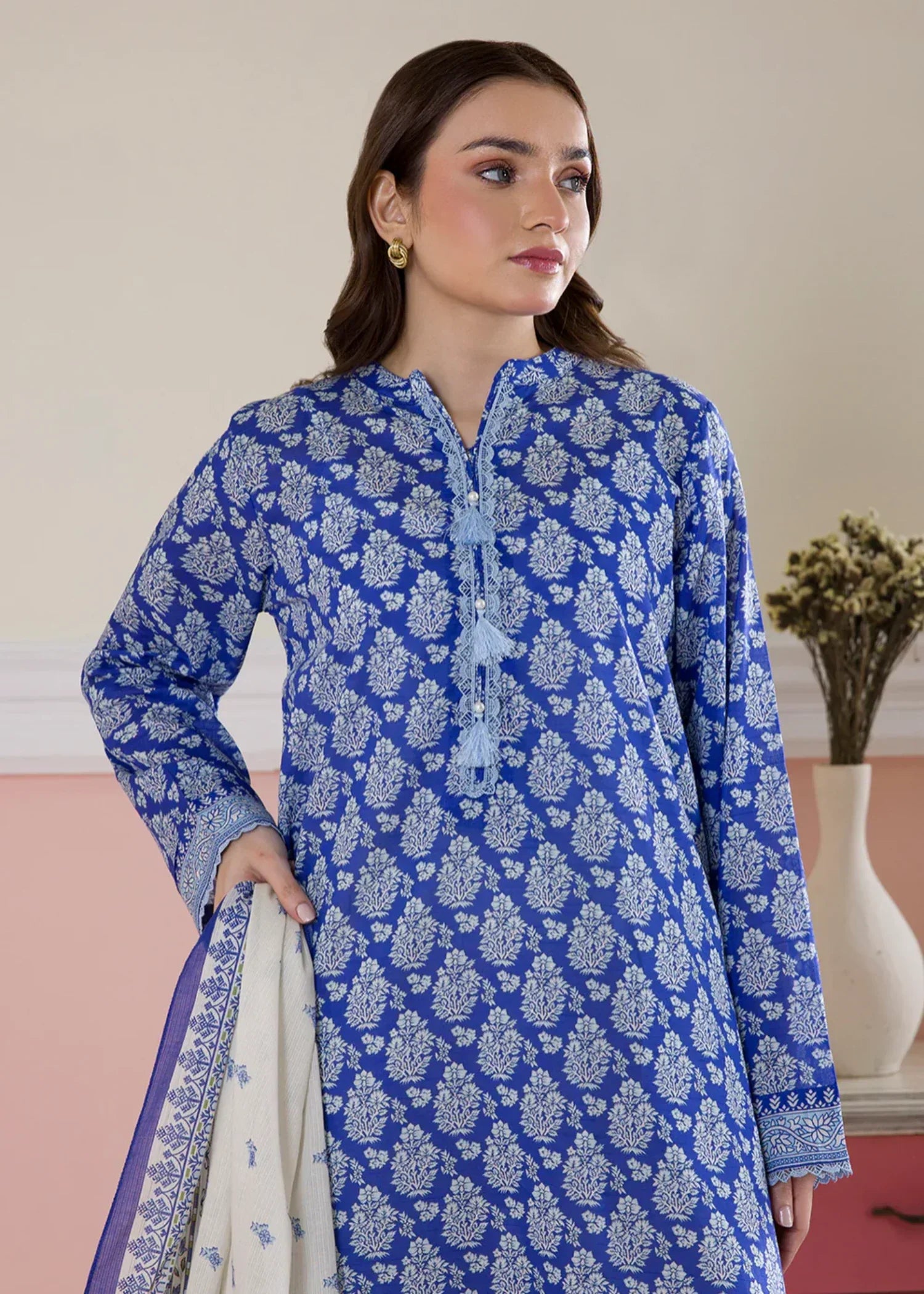 Zellbury WPS2522227 Navy Blue Women 2pcs