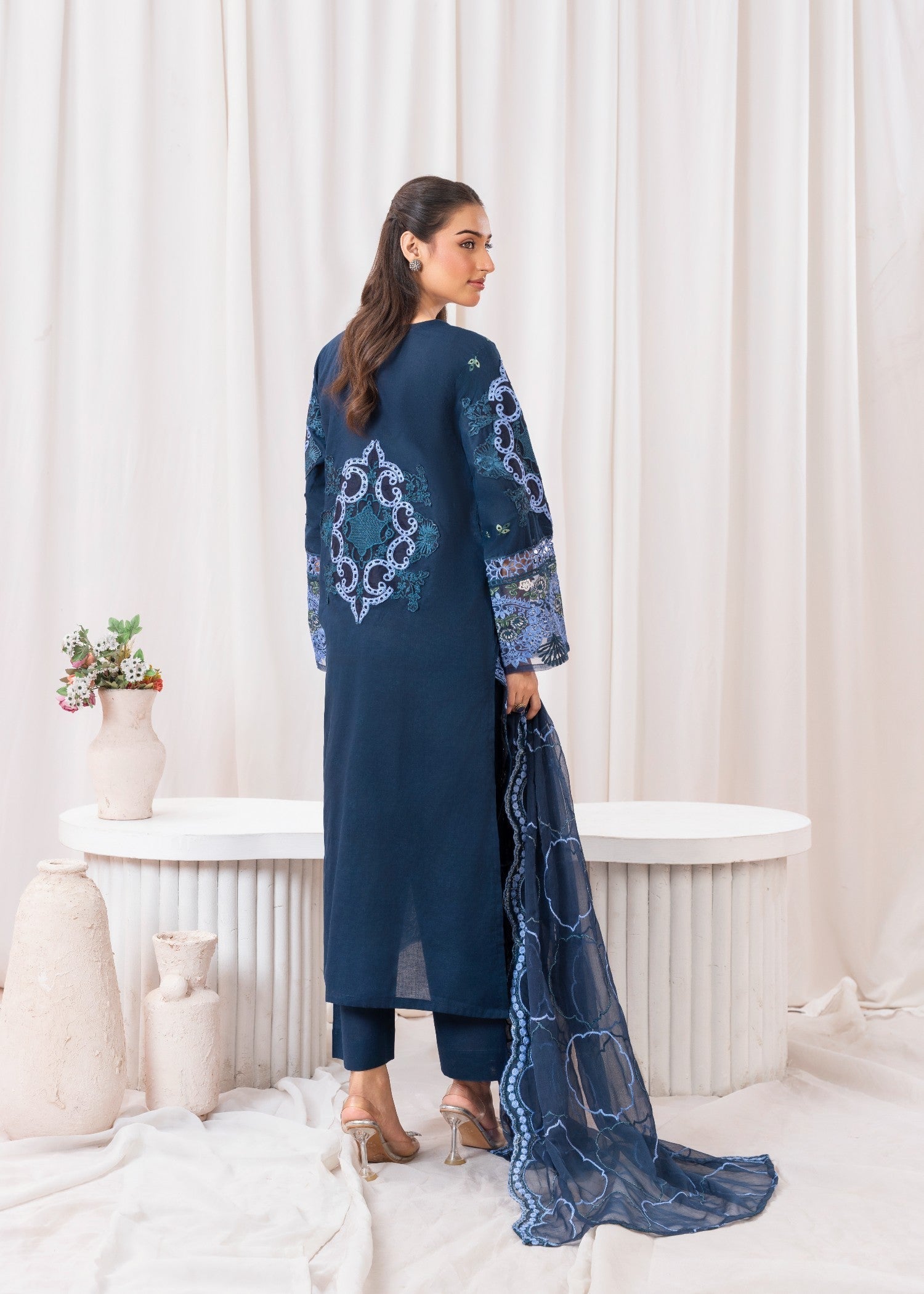 Aqs n Man Neela Saagar AM 022 Women 3pcs