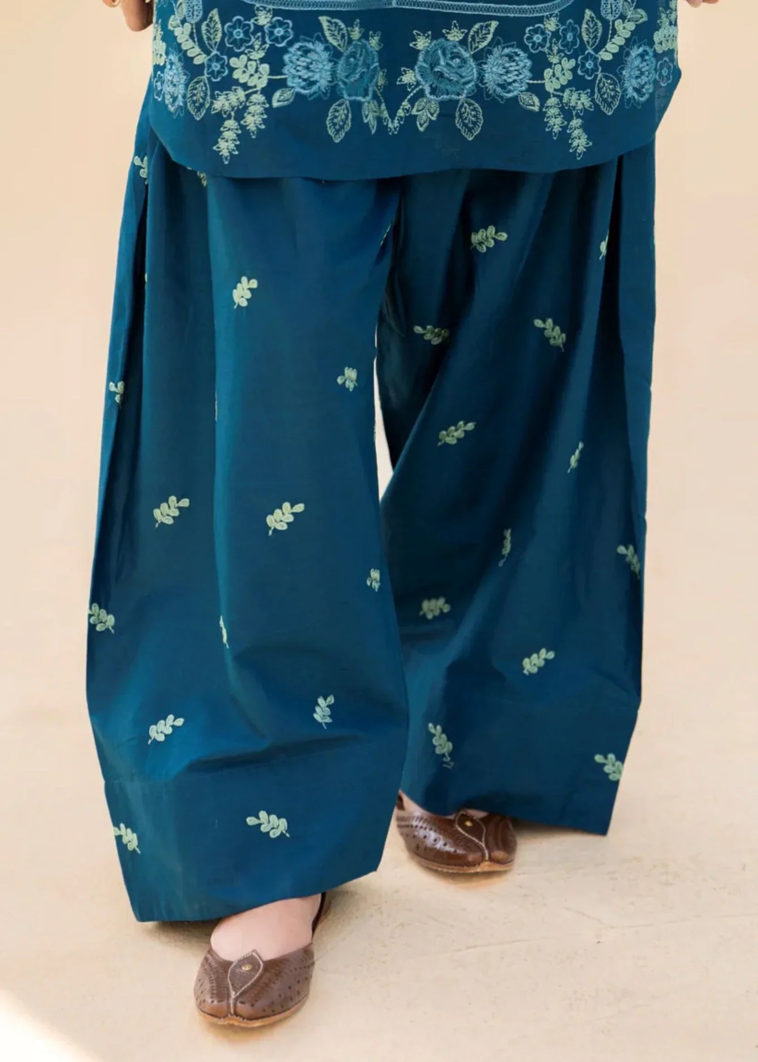 Lazuli Teal Bloom Women 3pcs