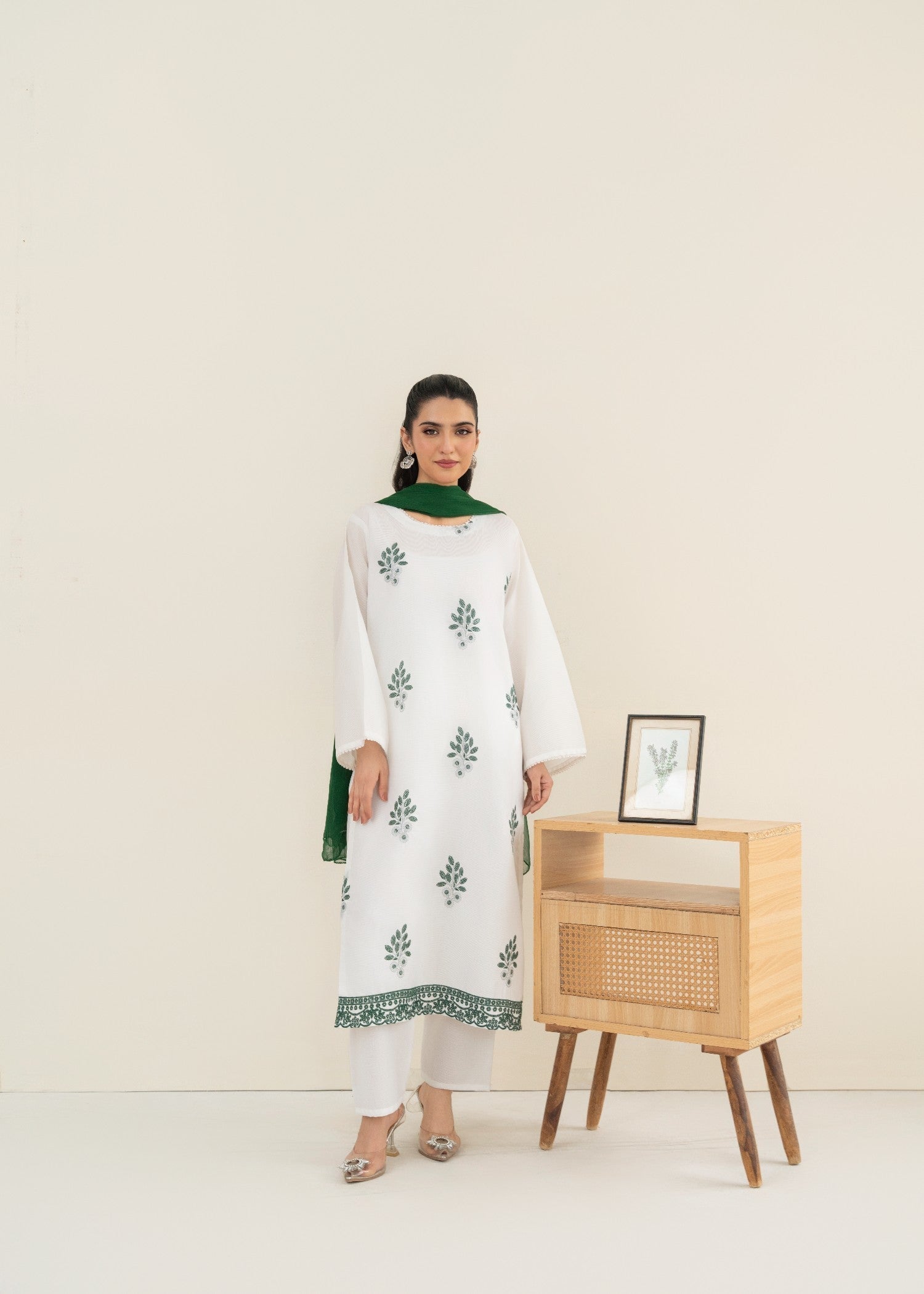 Stylish Collection NATIONAL EMBROIDERED Women 3pcs