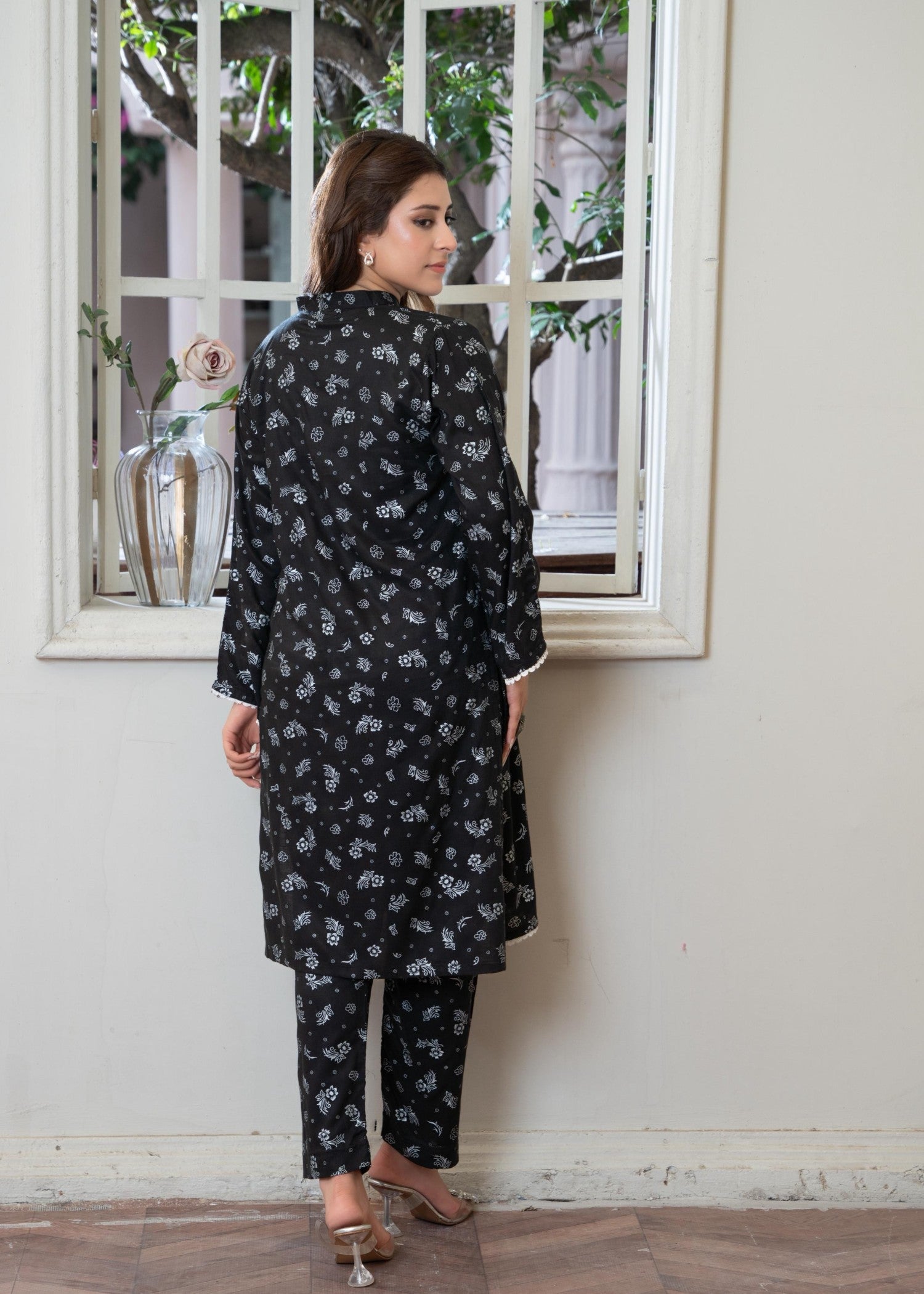 B.K Clothings Zahra Noir Women 2pcs