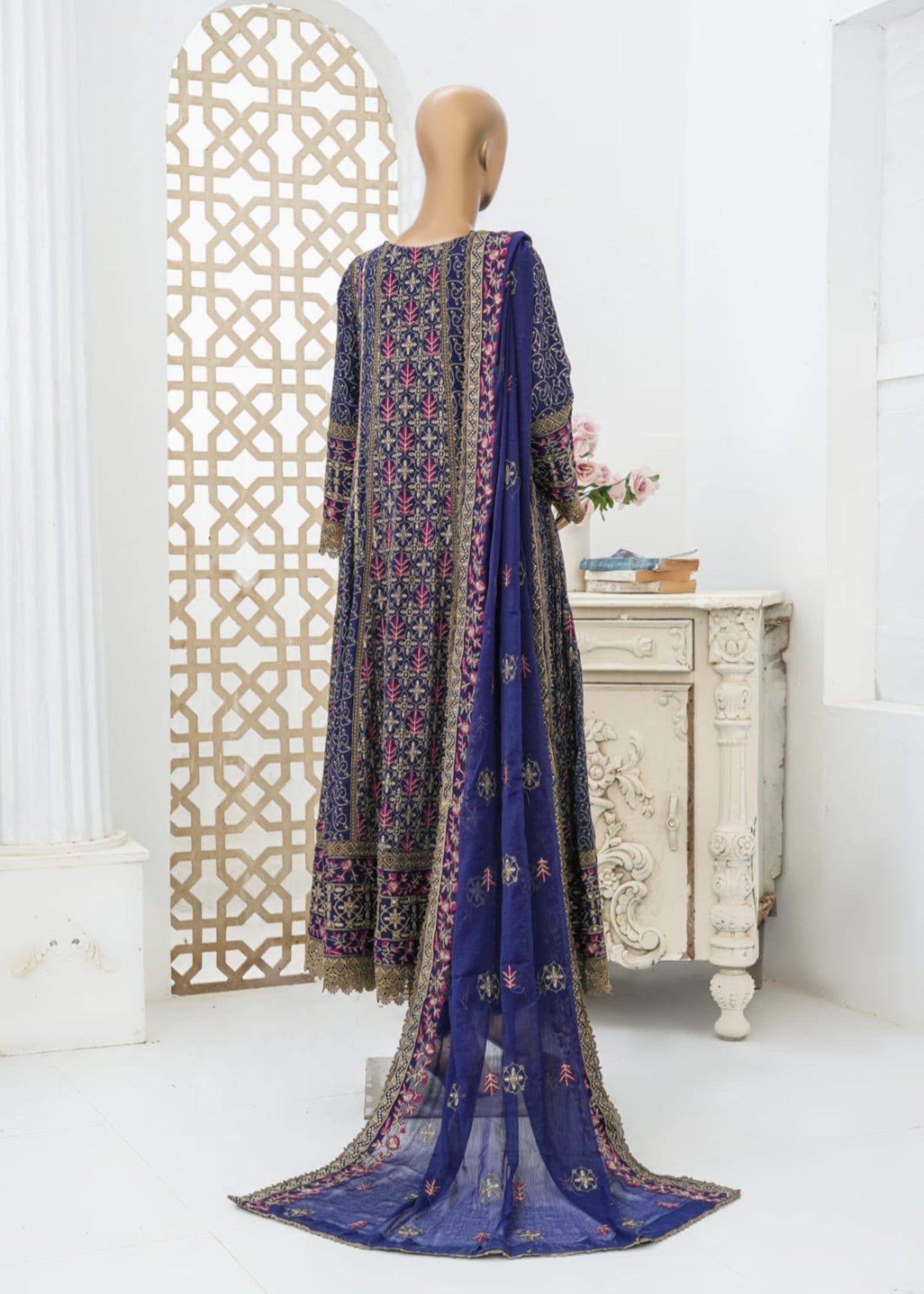 Ahmed Creations AYZEL BLUE Women 3pcs