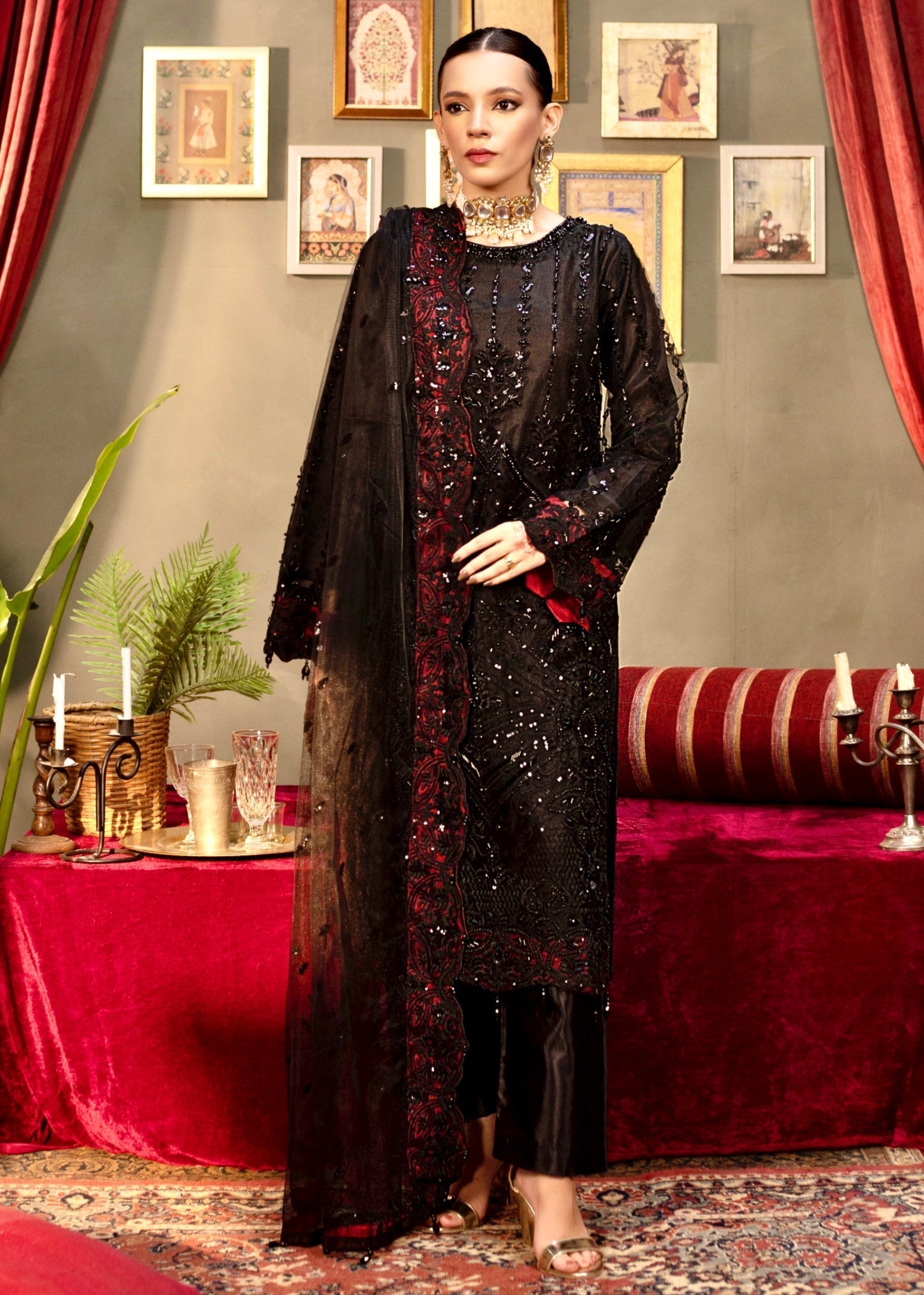 Laal Clothing ALC 038 Women 3pcs