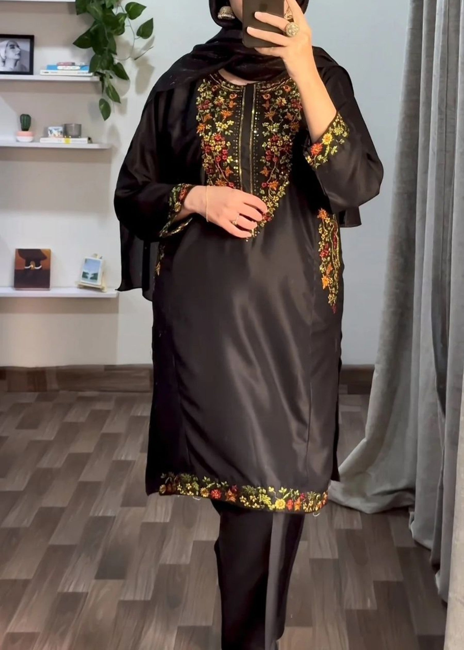 Haraj Collections Classic Noir Women 2pcs