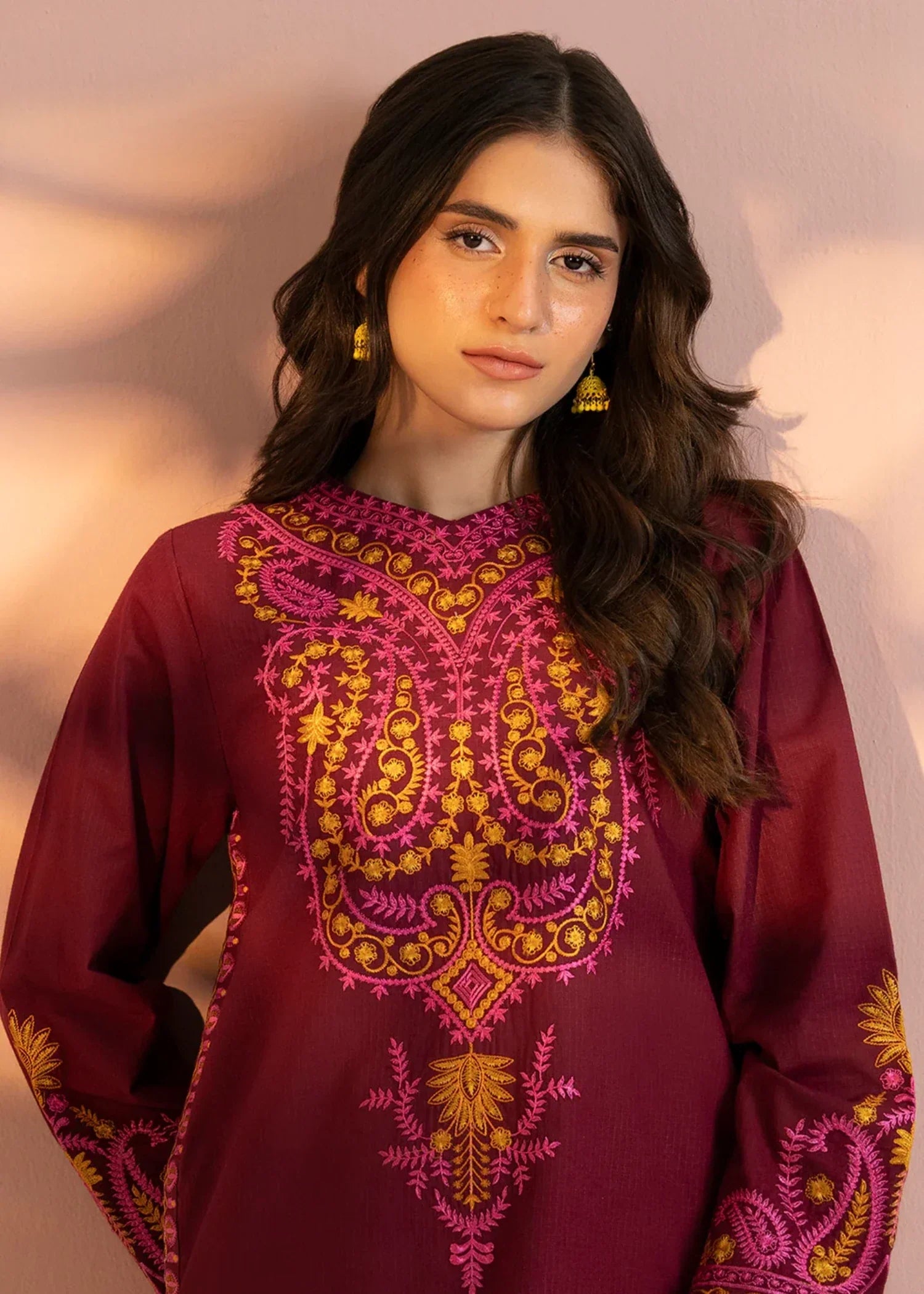 Zellbury WPW2423364 Maroon Women 2pcs