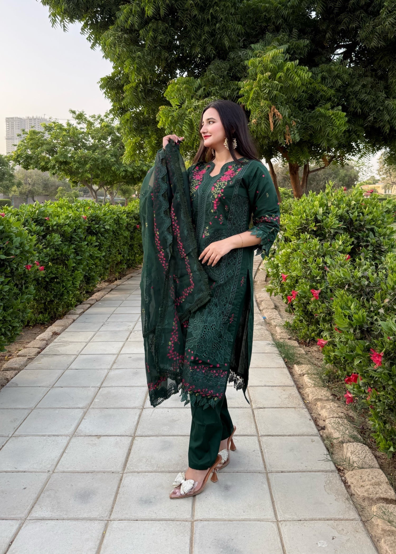Suits By Sadia GREEN SERENITY Women 3pcs