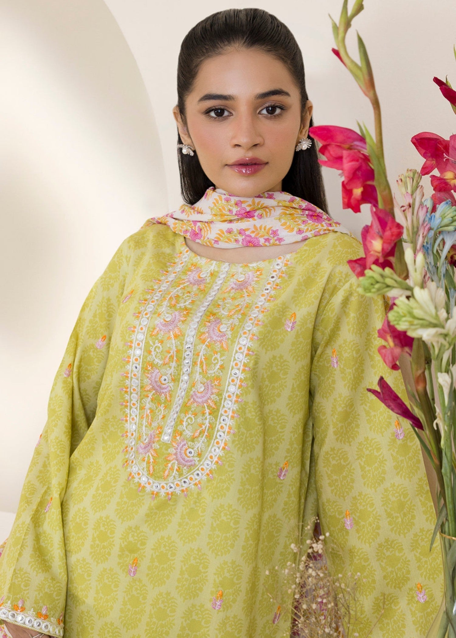 Zellbury WPS2531787 Acid Yellow Women 3pcs