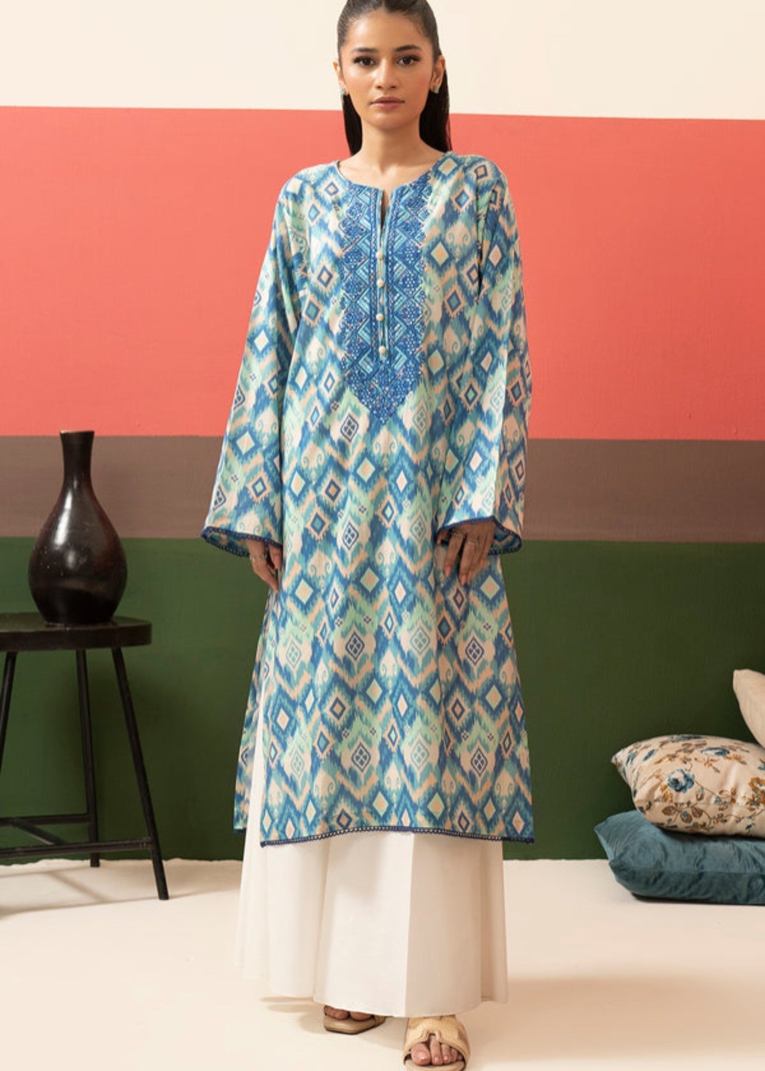 Zellbury Embroidered Kurta WPS2511736 Women 1pcs