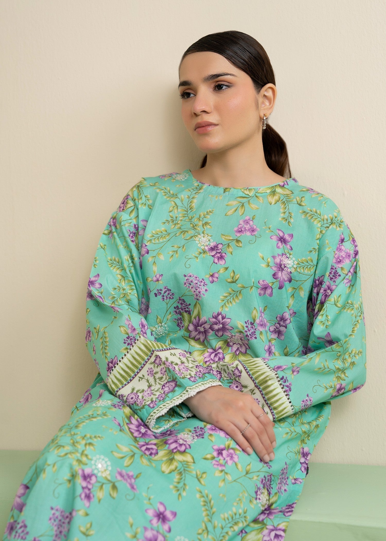 Zellbury WPS2511738 Aqua Women 1pcs