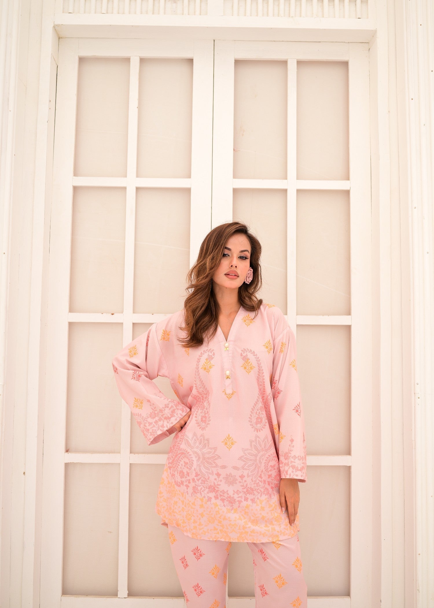 The Affordable Designer Pink on Pink Co’ord Women 2pcs