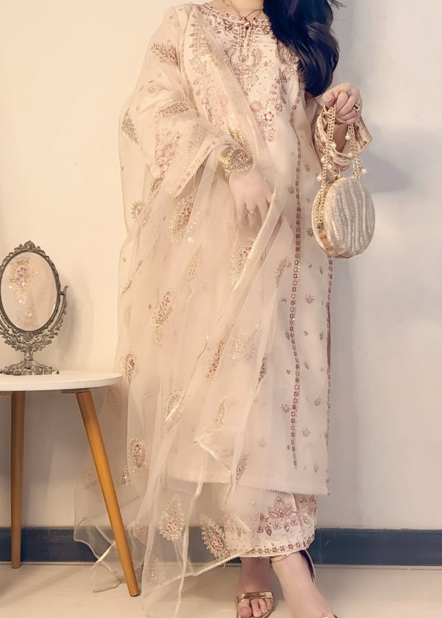 The Turkish Wear NYRA BEIGE Women 3pcs