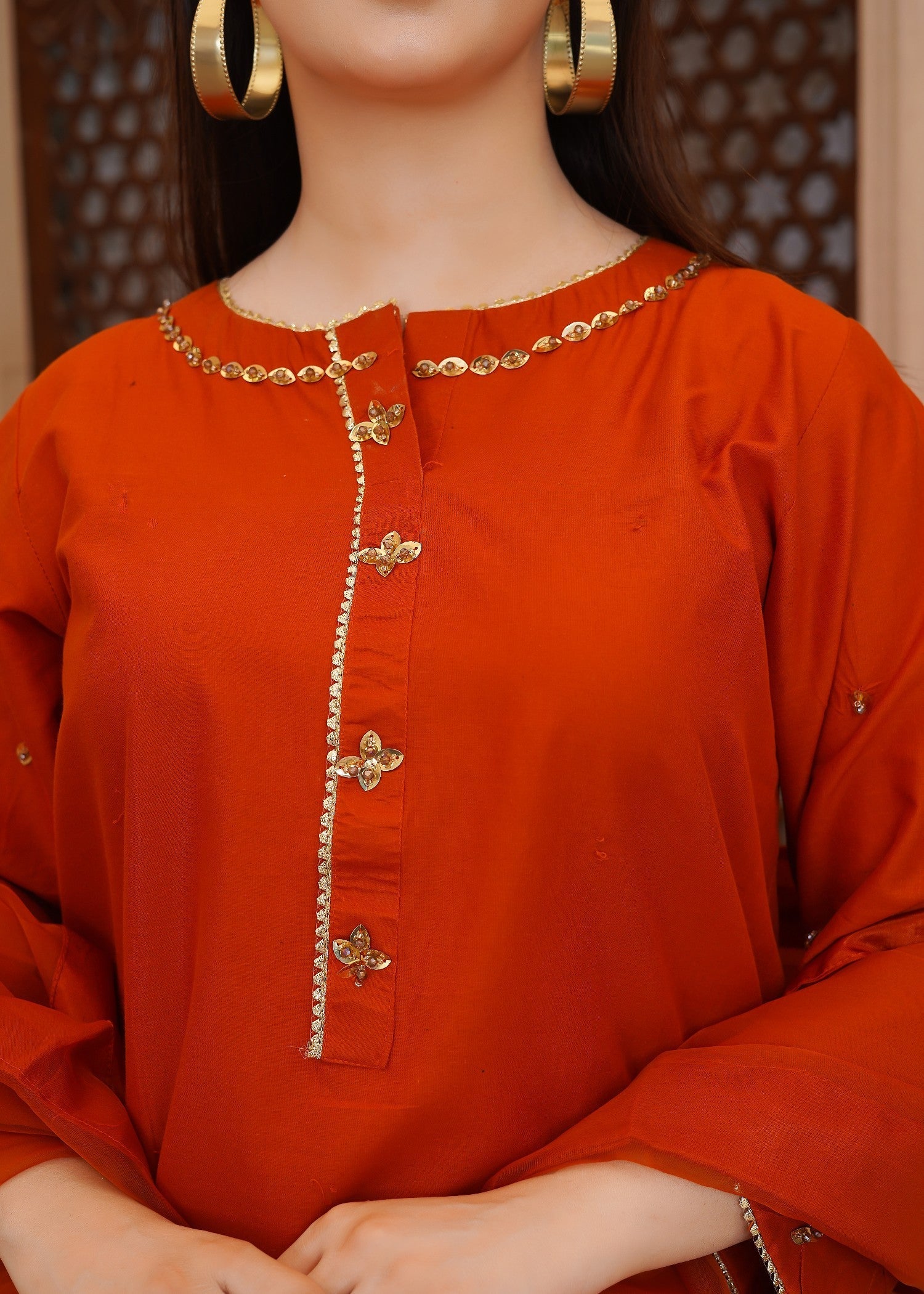 Waniya Awais WAF D7 (Farshi Shalwar) Women 3pcs