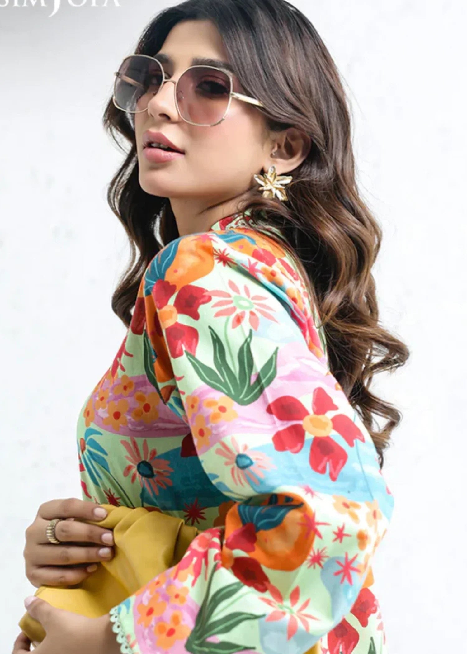 Asim Jofa AJPB 203 PRINTED CAMBRIC STITCHED Women 2pcs