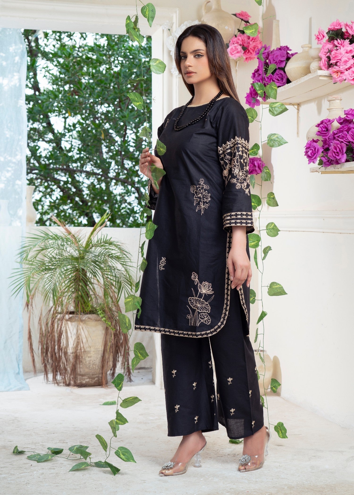 Afsarah Aswad Women 2pcs