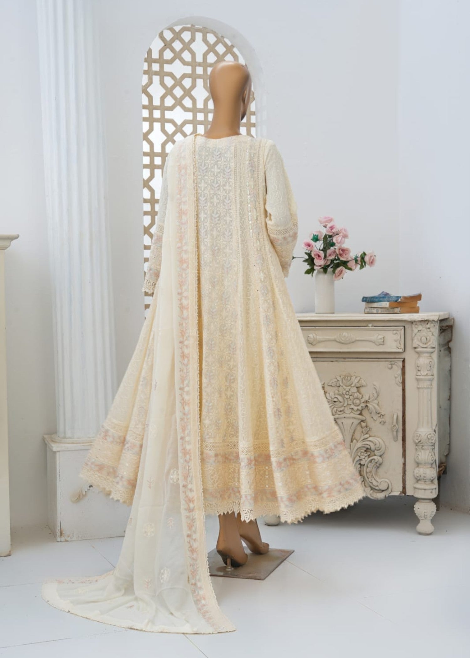 Ahmed Creations AYZEL CREAM Women 3pcs