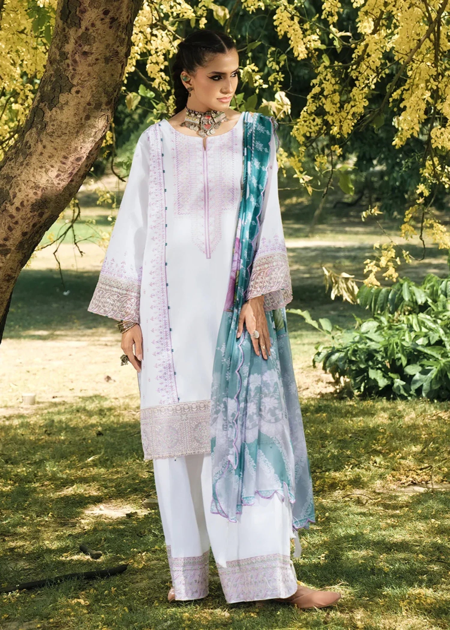 Hemstitch Pearl Petal Women 3pcs