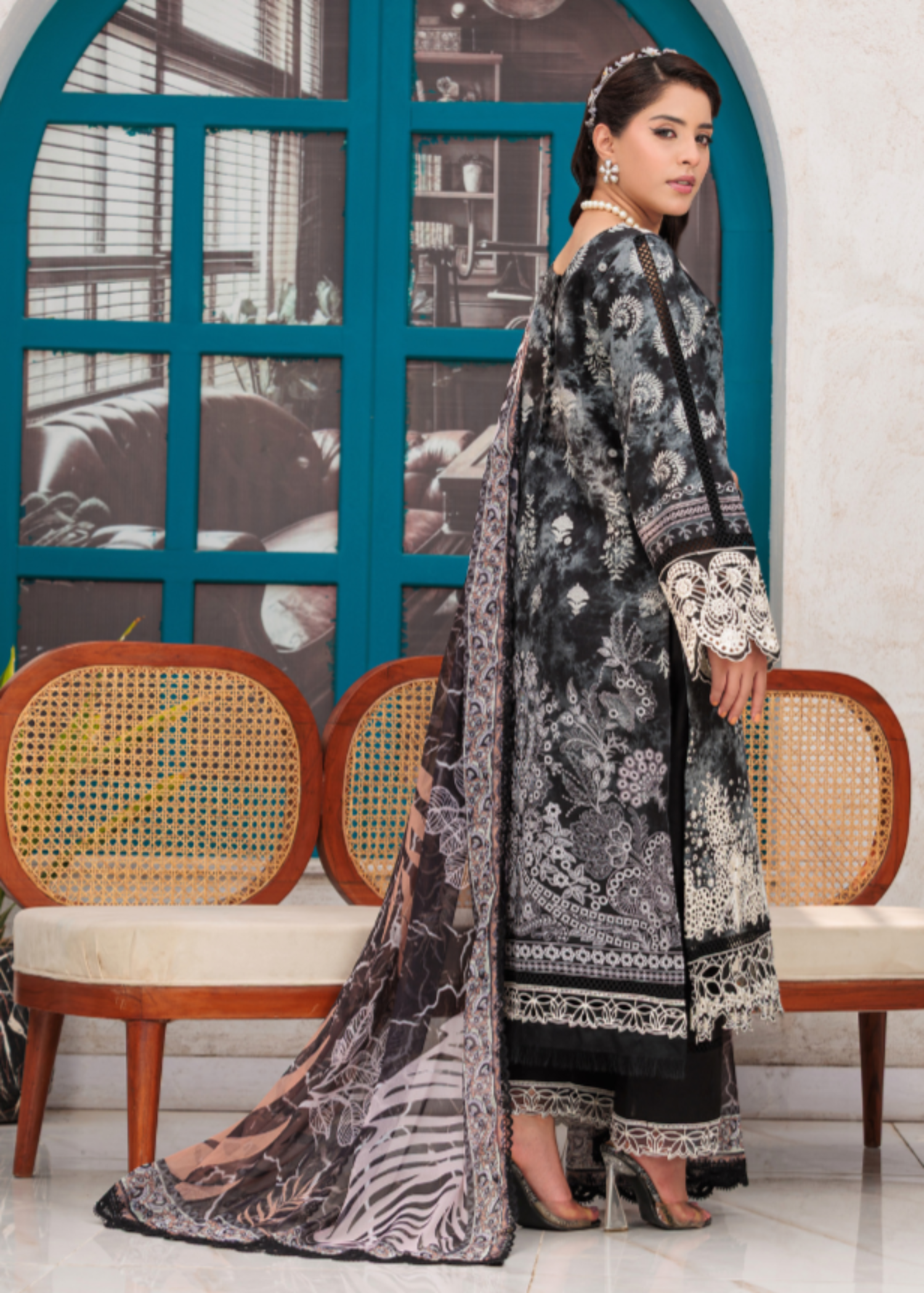 Huma Gul Midnight Veil HG 106 Women 3pcs