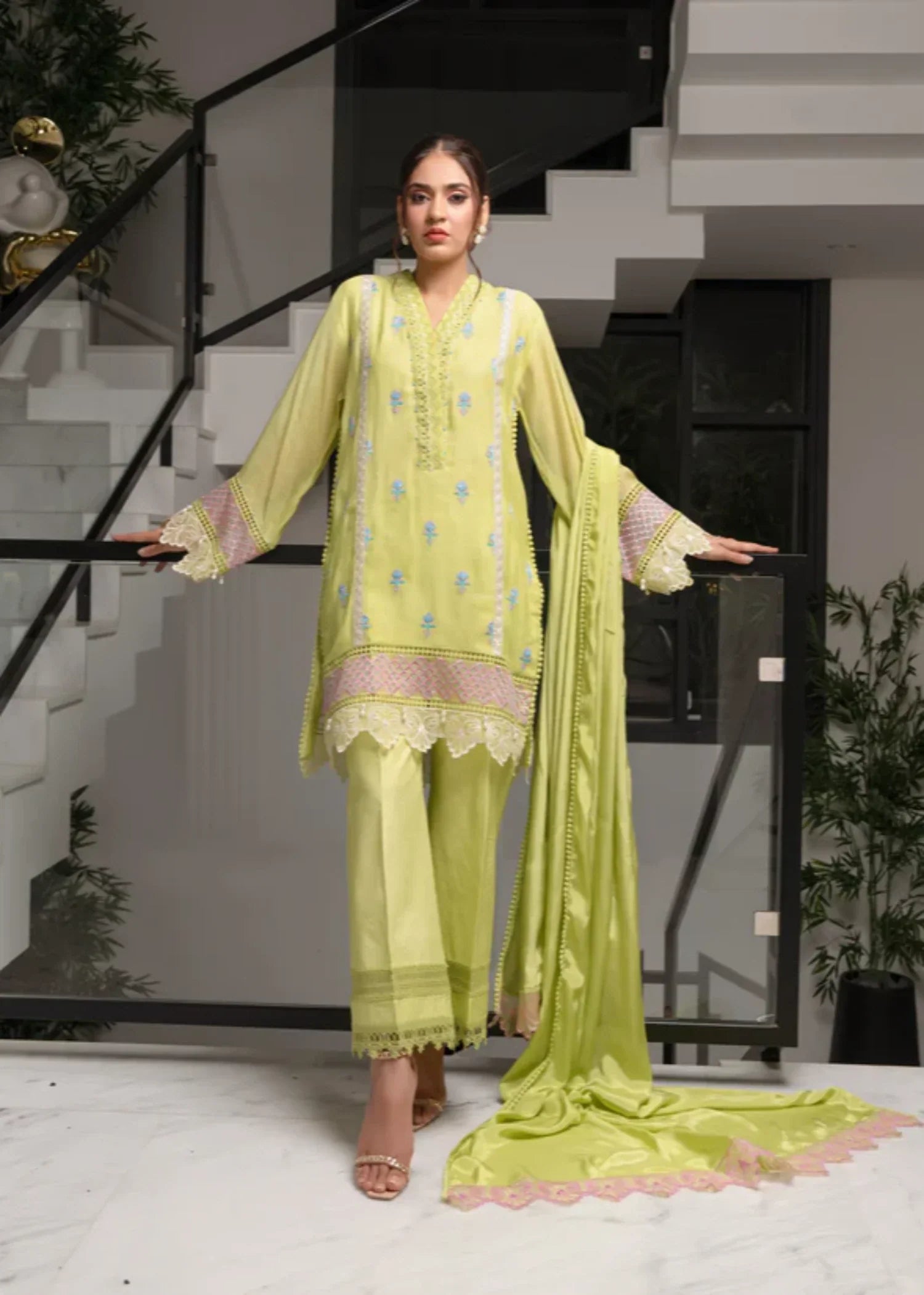 Gulabi Gota ISIK Women 3pcs