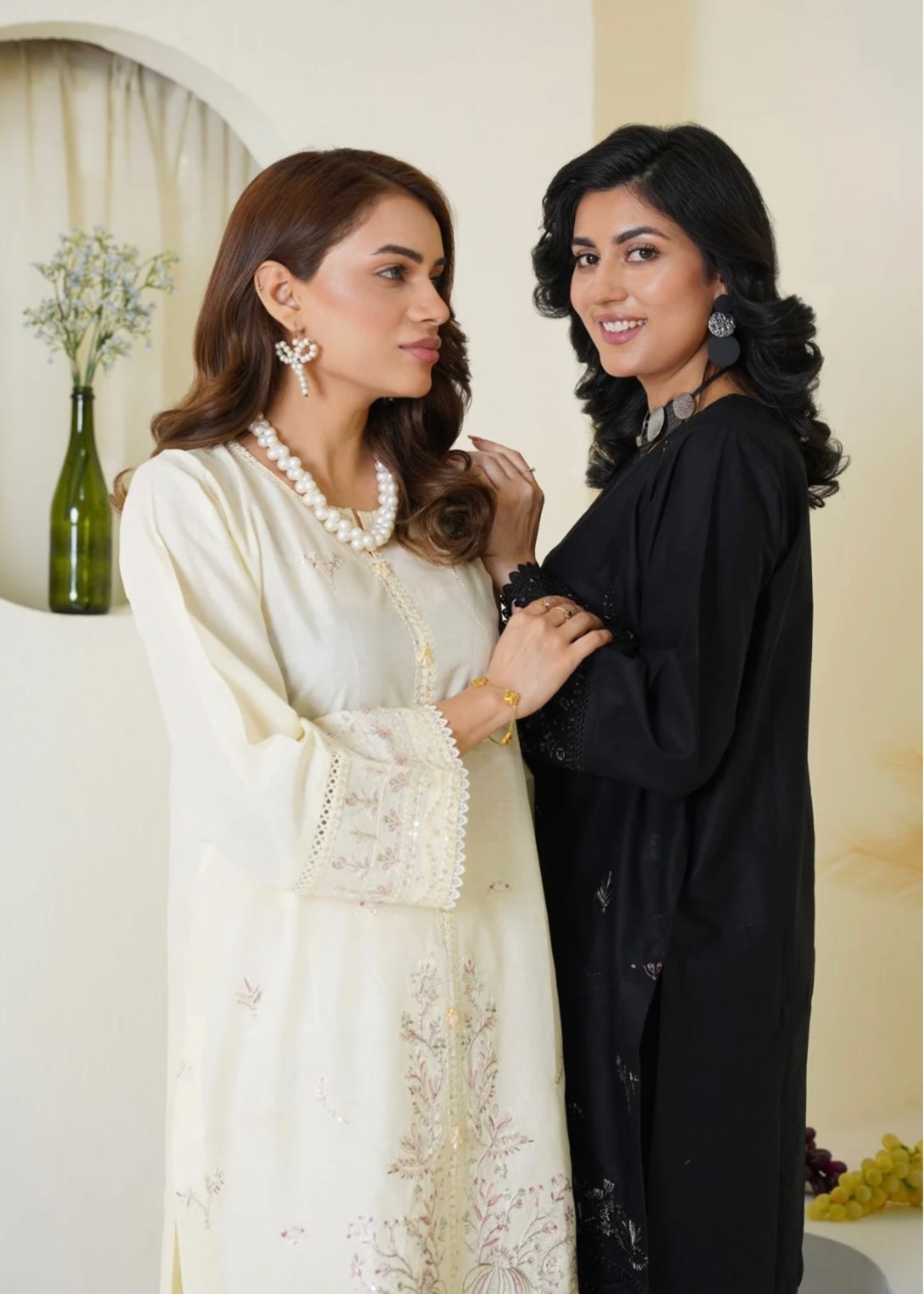 The Turkish Wear Lajwanti Black Women 2pcs