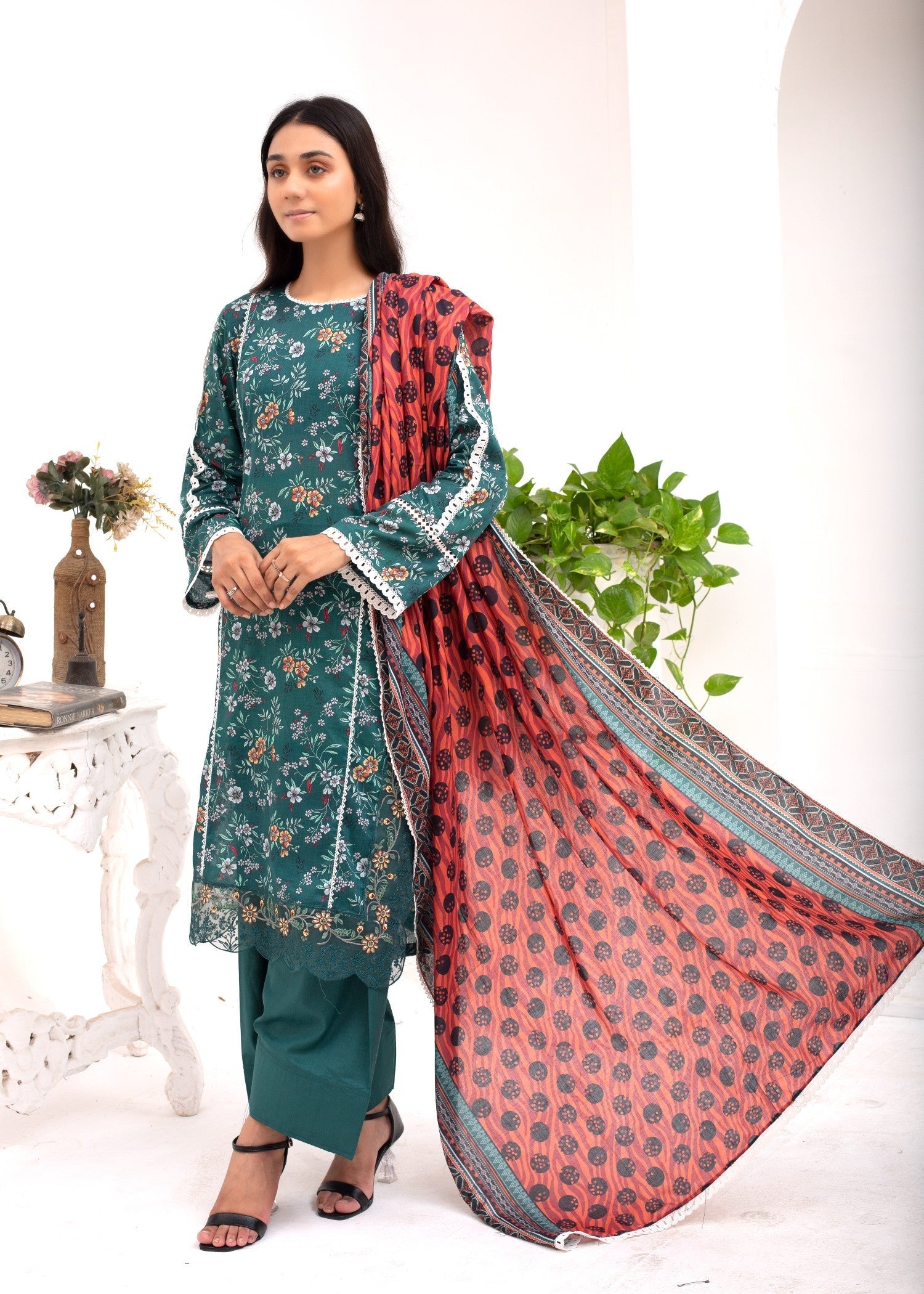 Sundar Stitch ROSE REVERIE | SS 1010 Women 3pcs