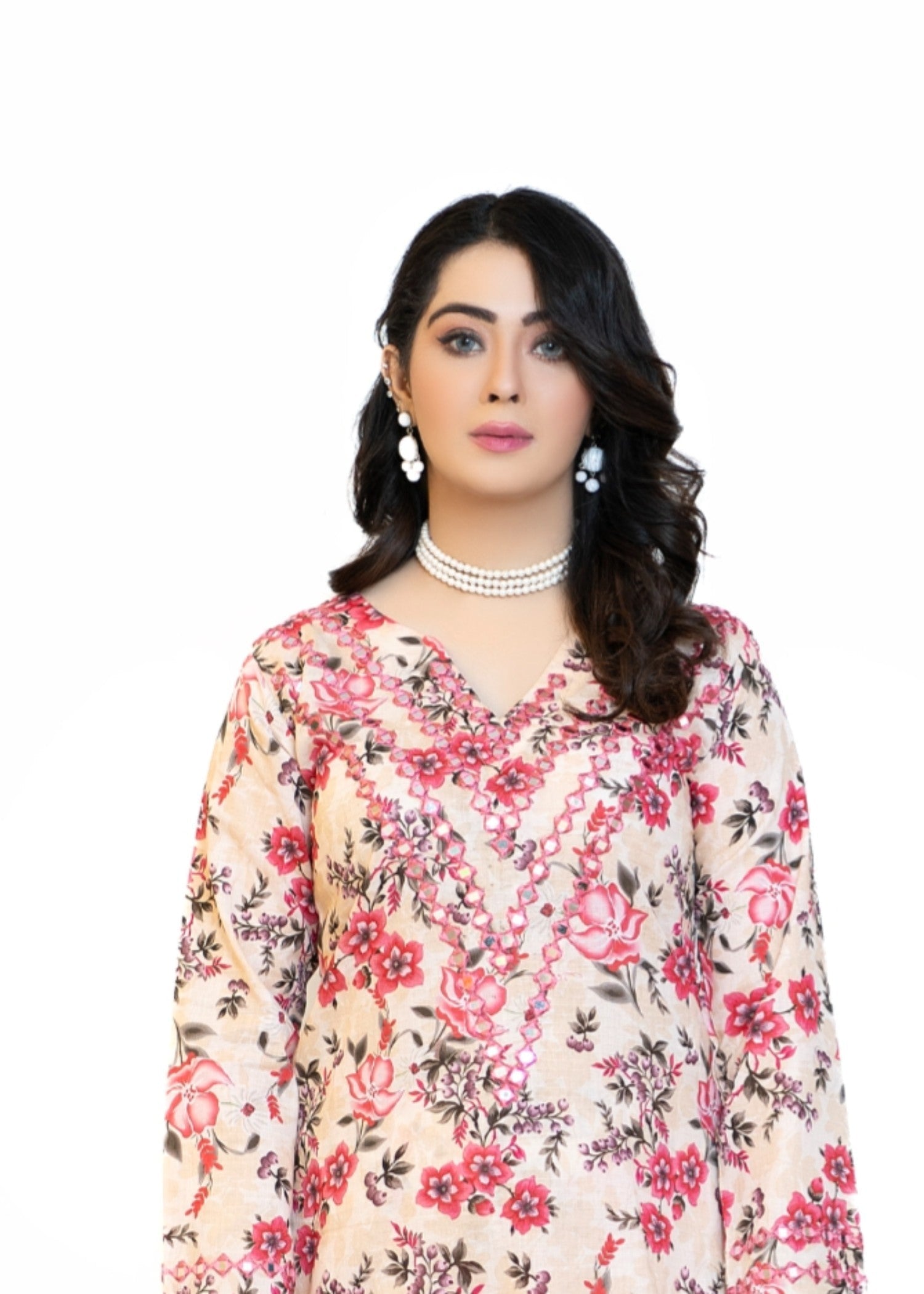 Miss & Mrs New lawn mirror Women 3pcs