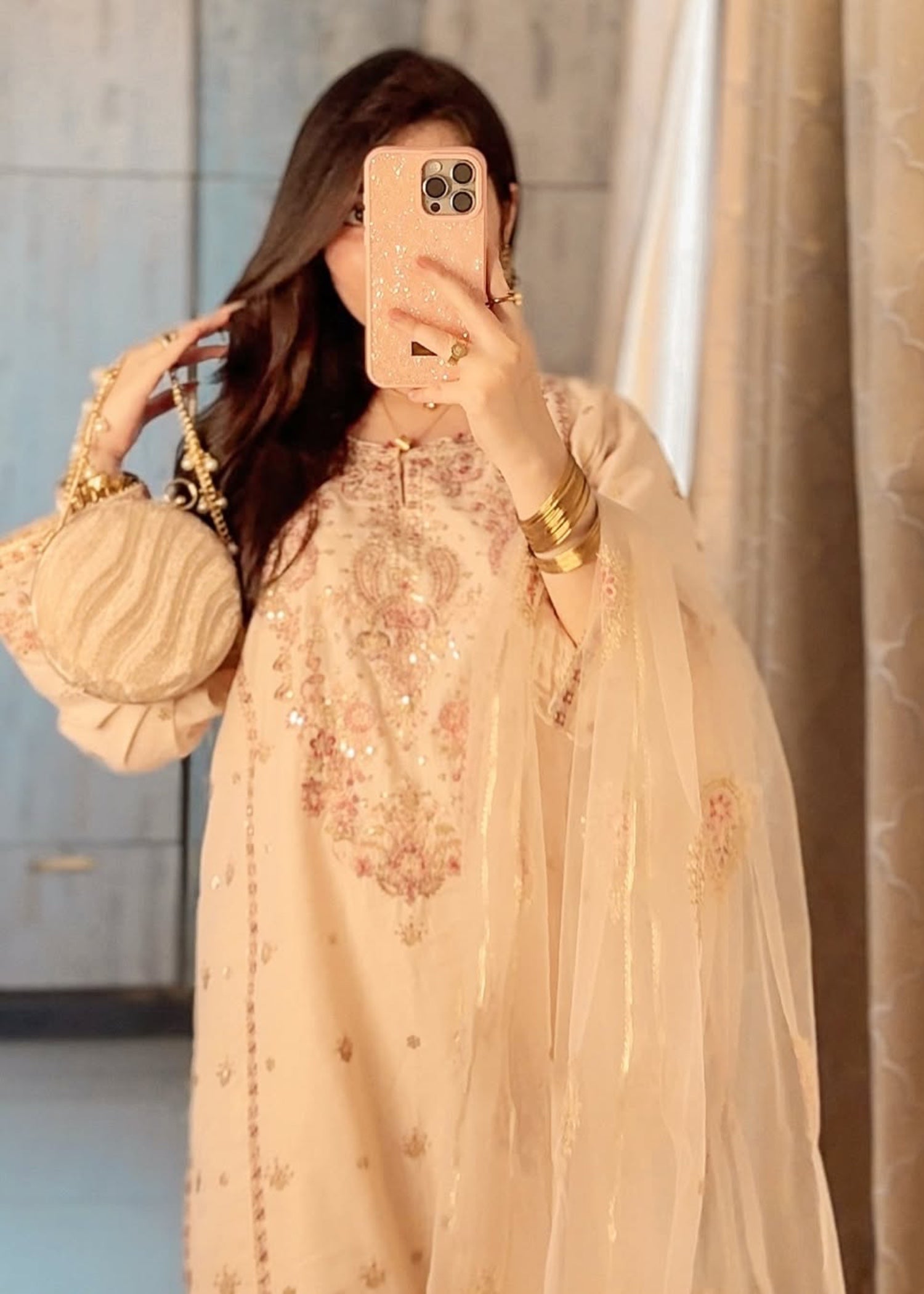 The Turkish Wear NYRA BEIGE Women 3pcs