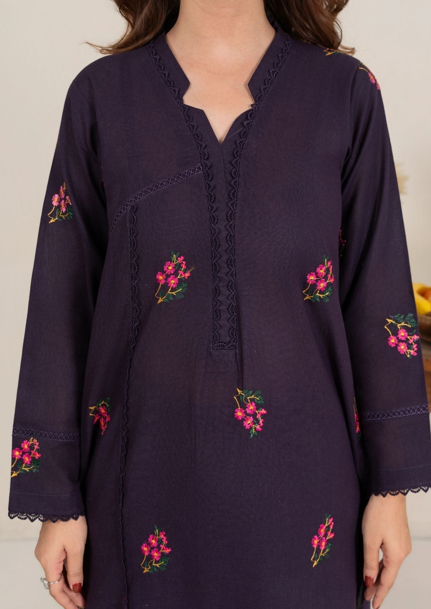 Yolo Pret Multi Embroidered Khaddar AML W25 0001 Women 2pcs