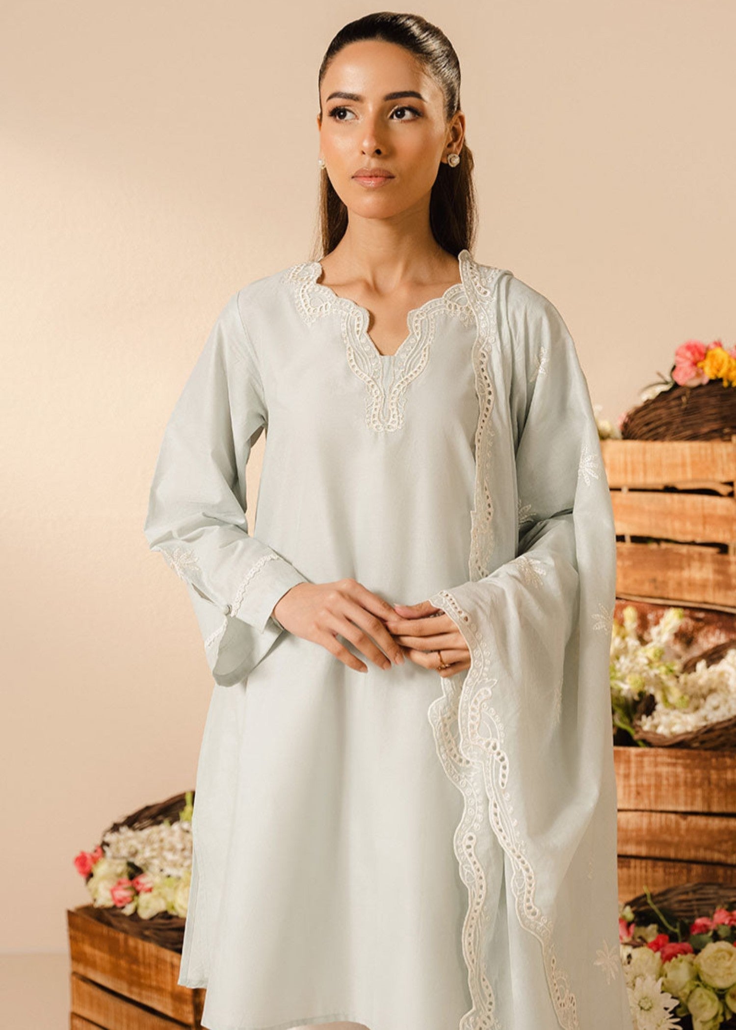 Cross Stitch SKY GRAY 0125RTWPLNBAS0307 Women 2pcs