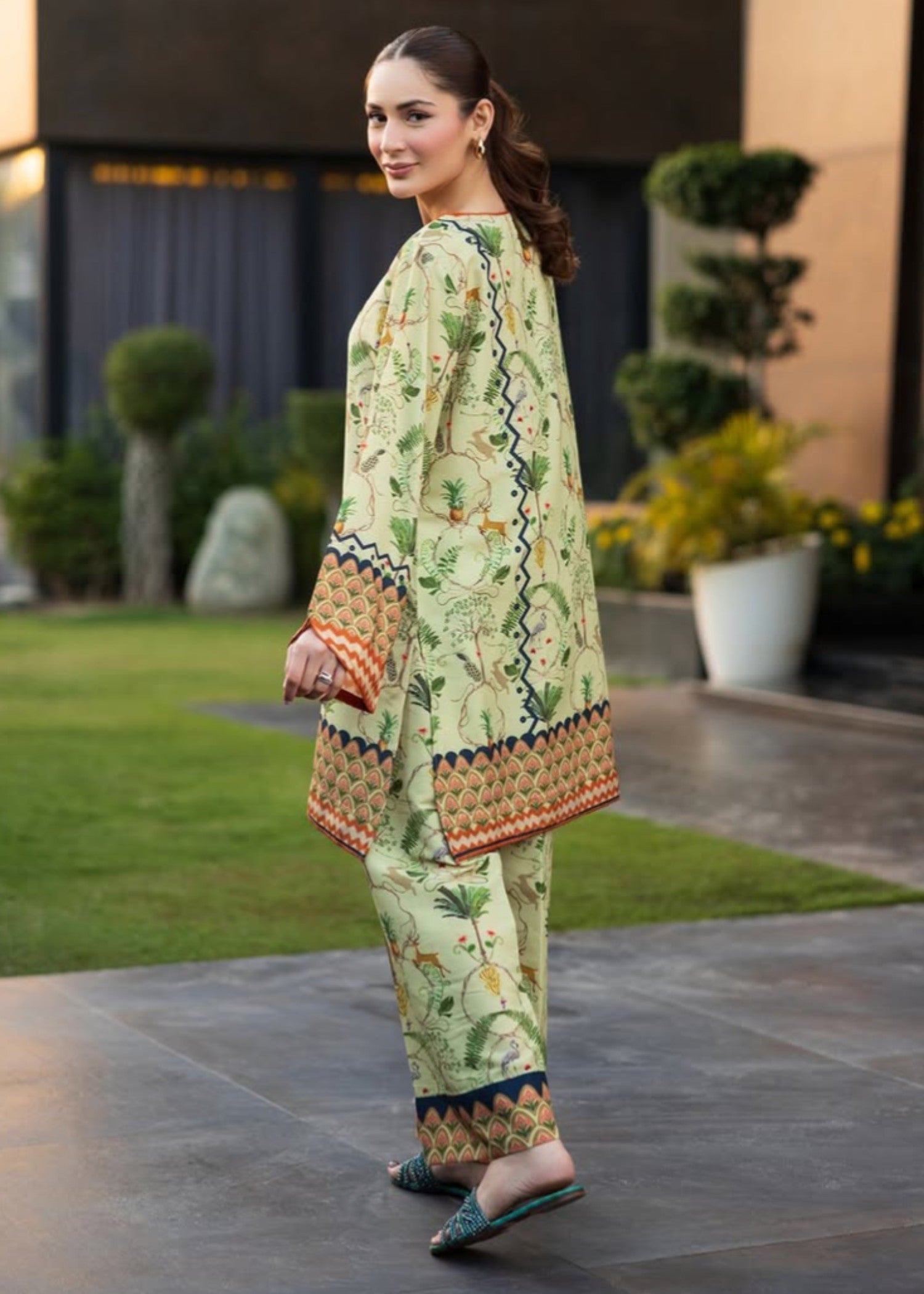 Midway Arts Rania Mint Women 2pcs