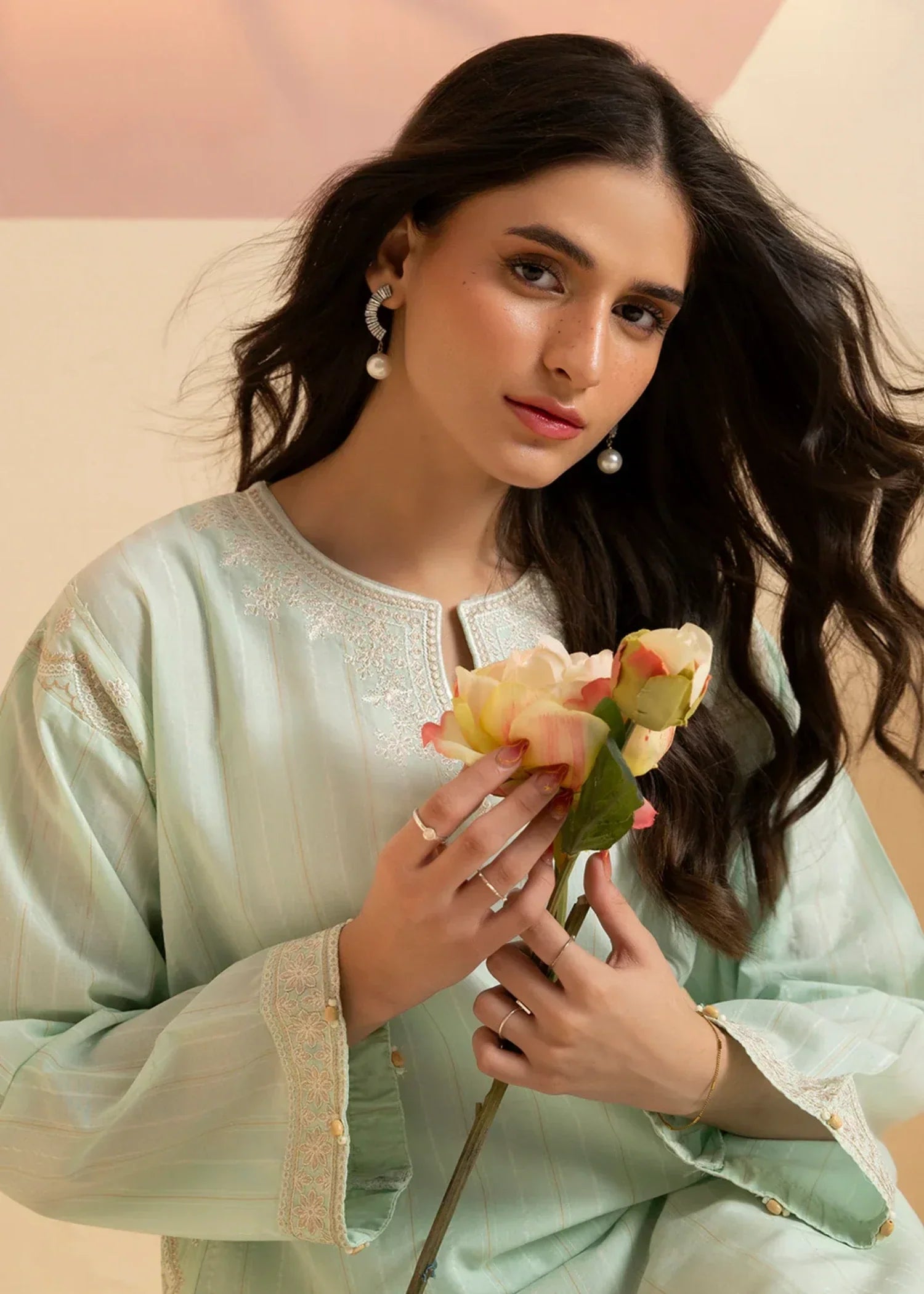 Zellbury WPS2512552 Mint Green Women 1pcs