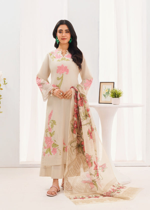 Sahibas By Mirza Belleza Ivory Women 3pcs