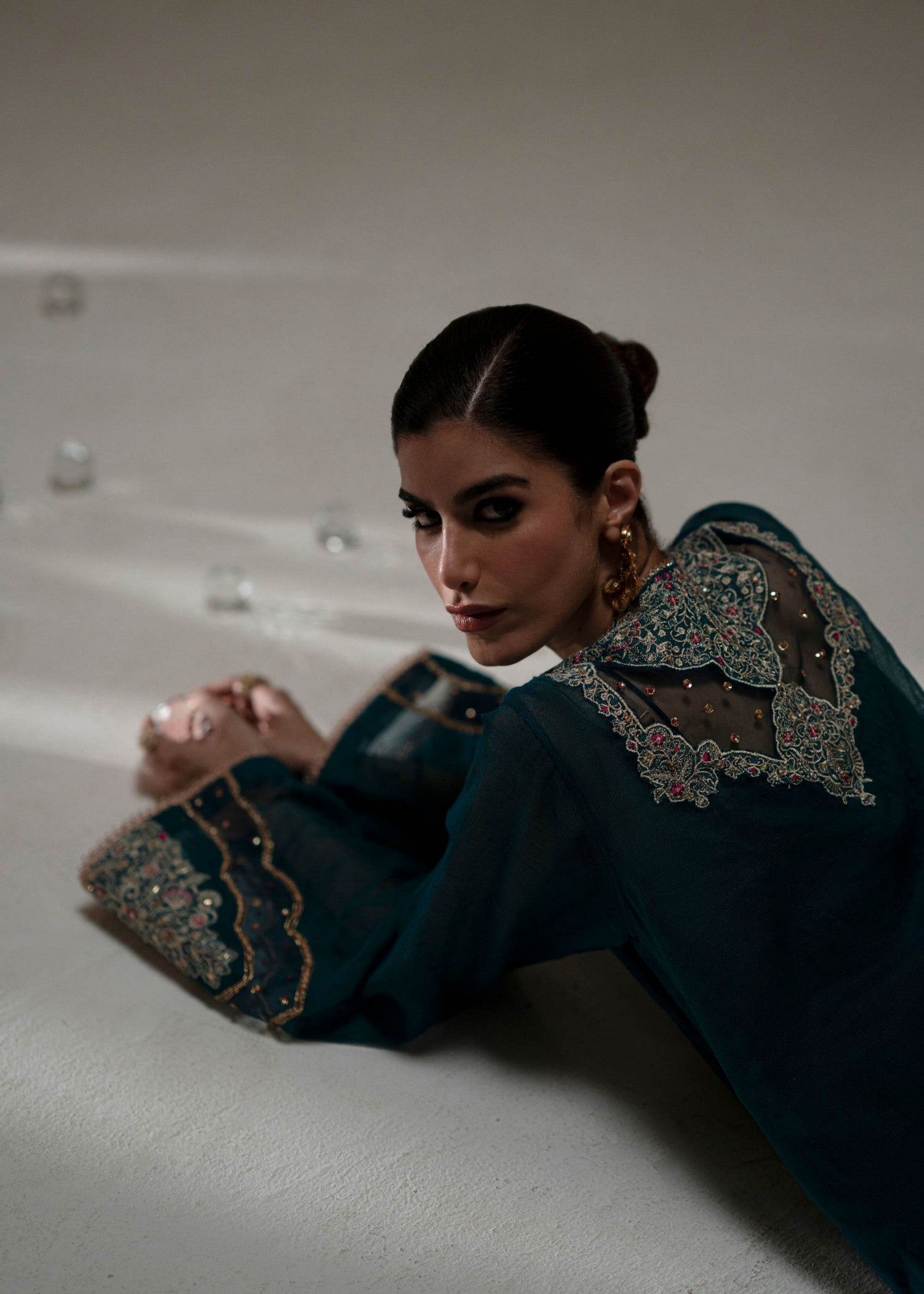 Musaif Elvyn Stitched () Women 3pcs