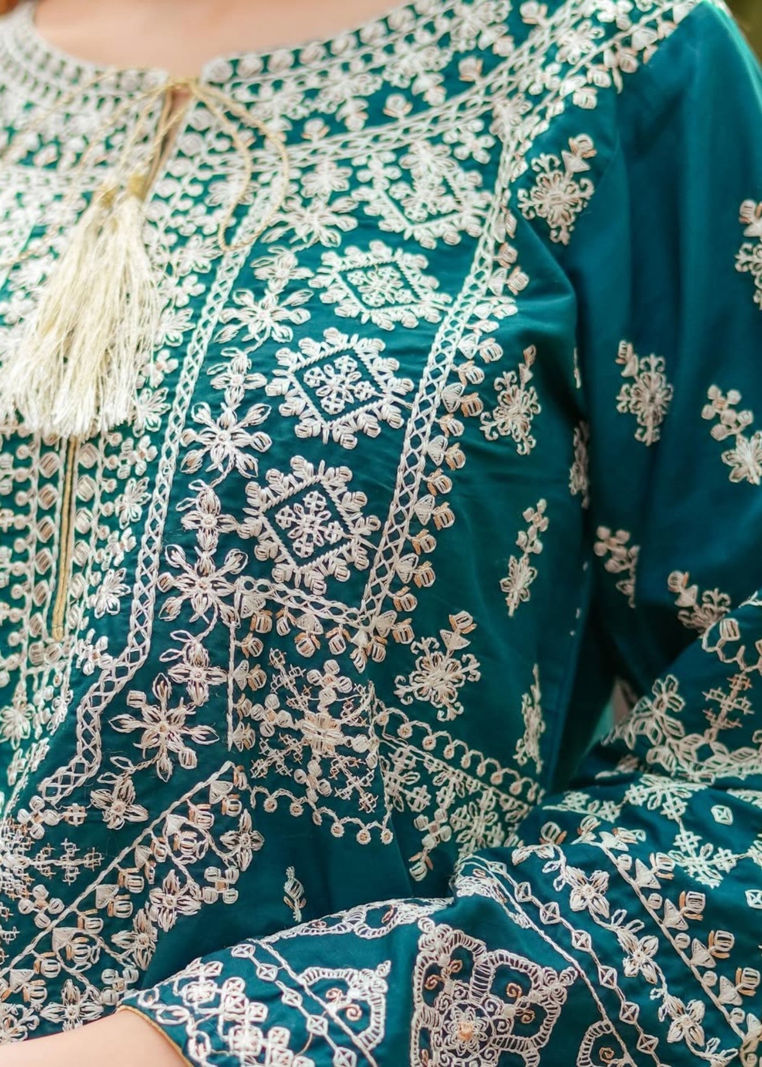 Shehroz Fashion AFFREEN LAWN EMBROIDERY SUIT FOR WOMEN AND YOUNG GIRLS Women 3pcs