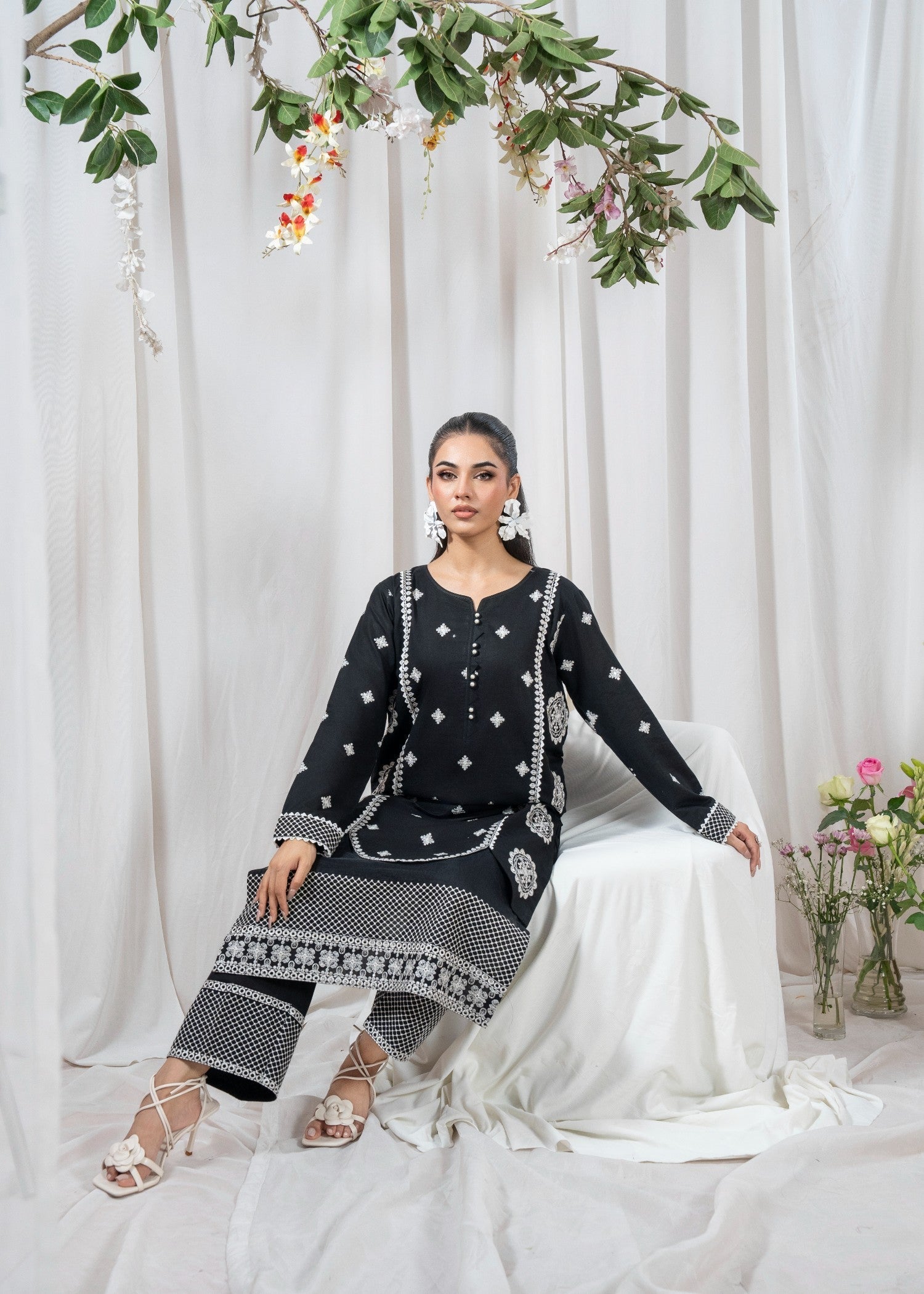 Zoya&Zafar Qalamkar Art Women 2pcs