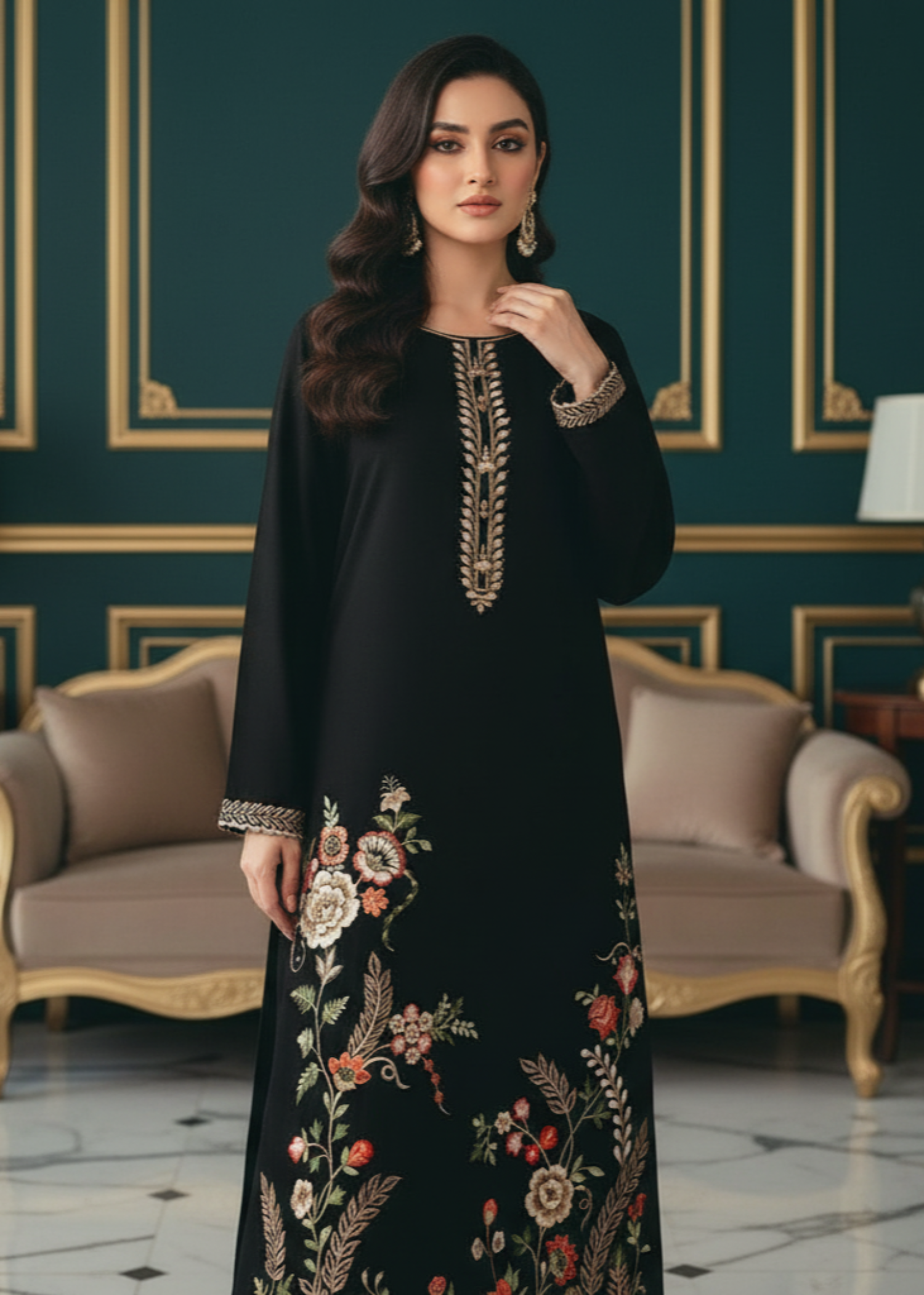Shehroz Fashion MARIYAM EMBROIDERY Women 2pcs