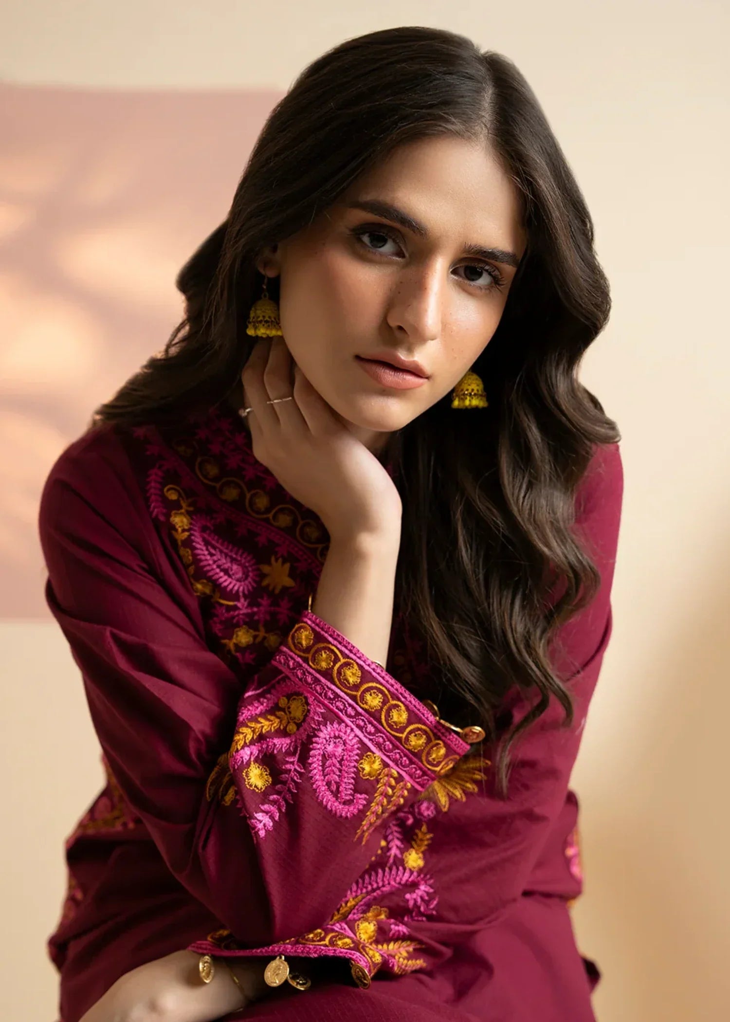 Zellbury WPW2423364 Maroon Women 2pcs