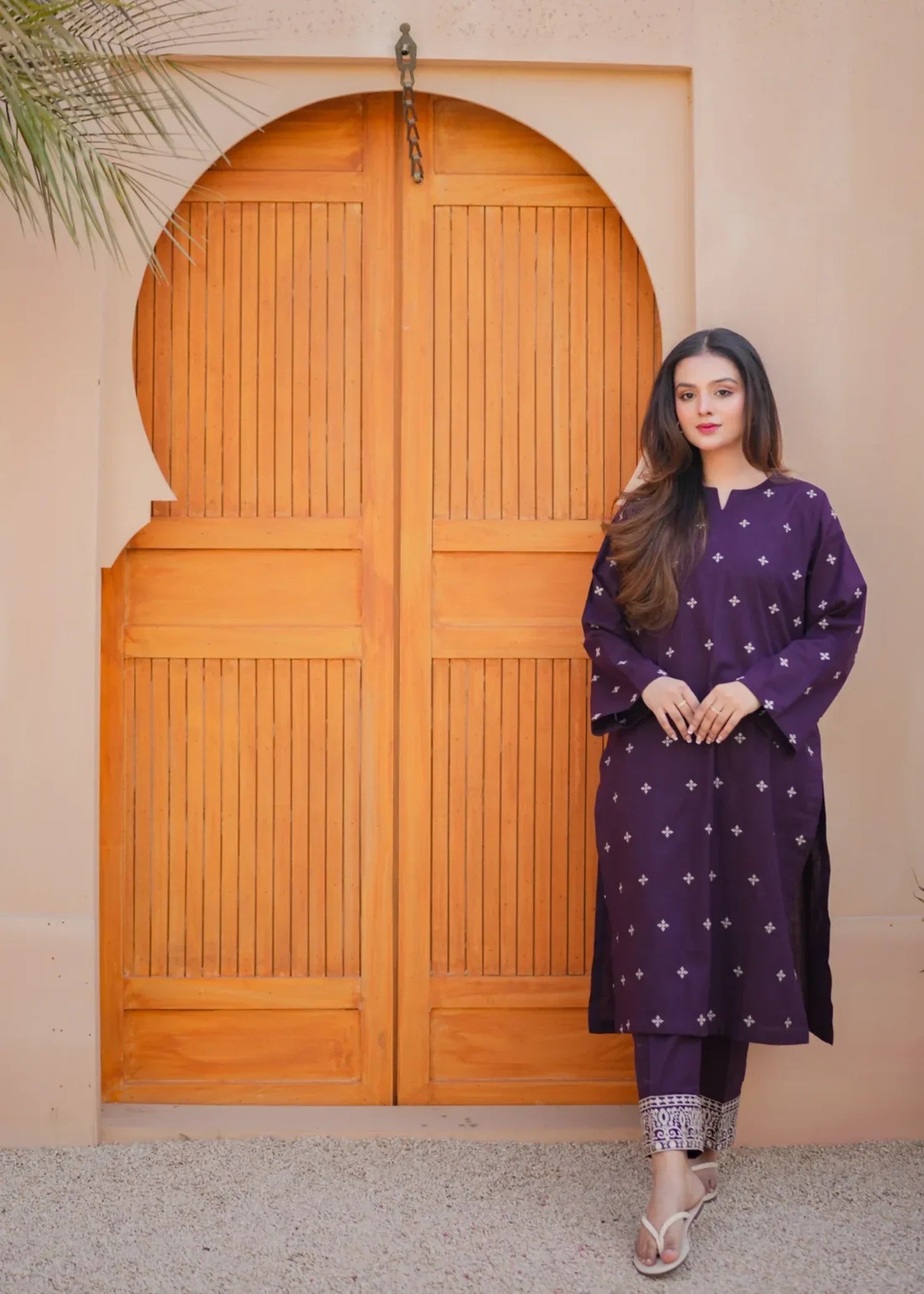 Kashqai Nyra Embroidered Women 2pcs