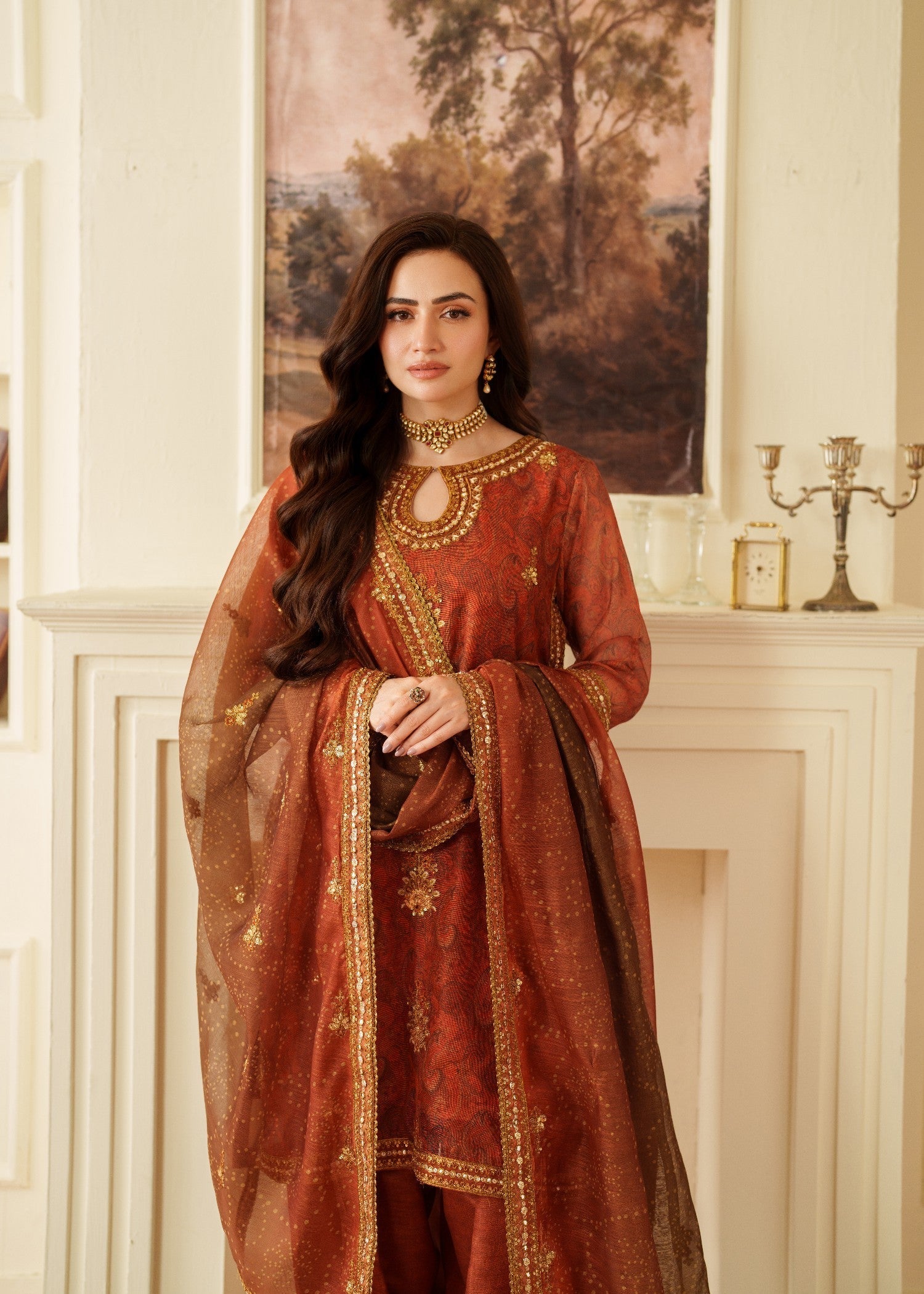 Mohagni LD 02 STITCHED I UNSTITCHED Women 4pcs