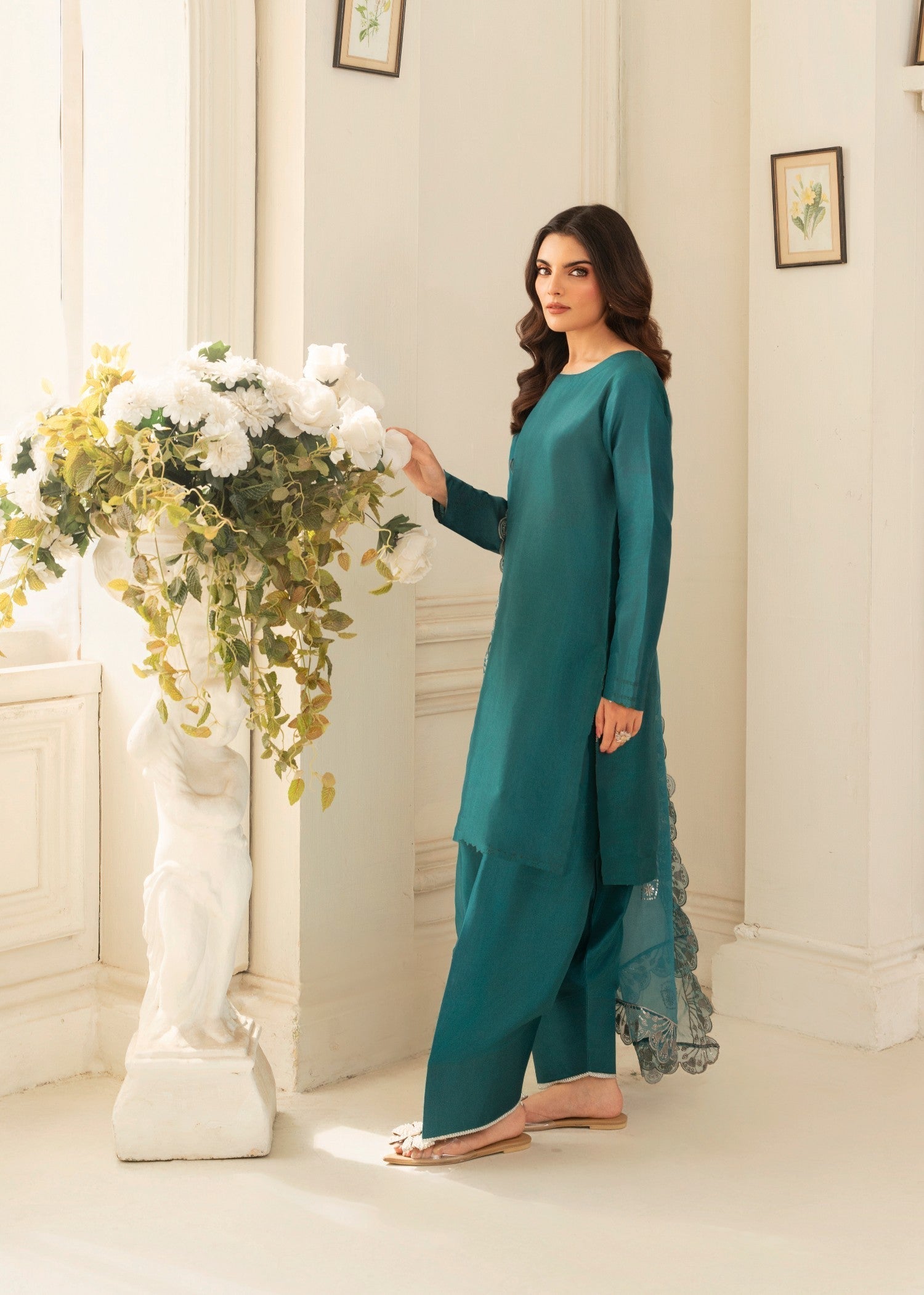 Zoya&Zafar Farshi Shalwar 08 Women 3pcs
